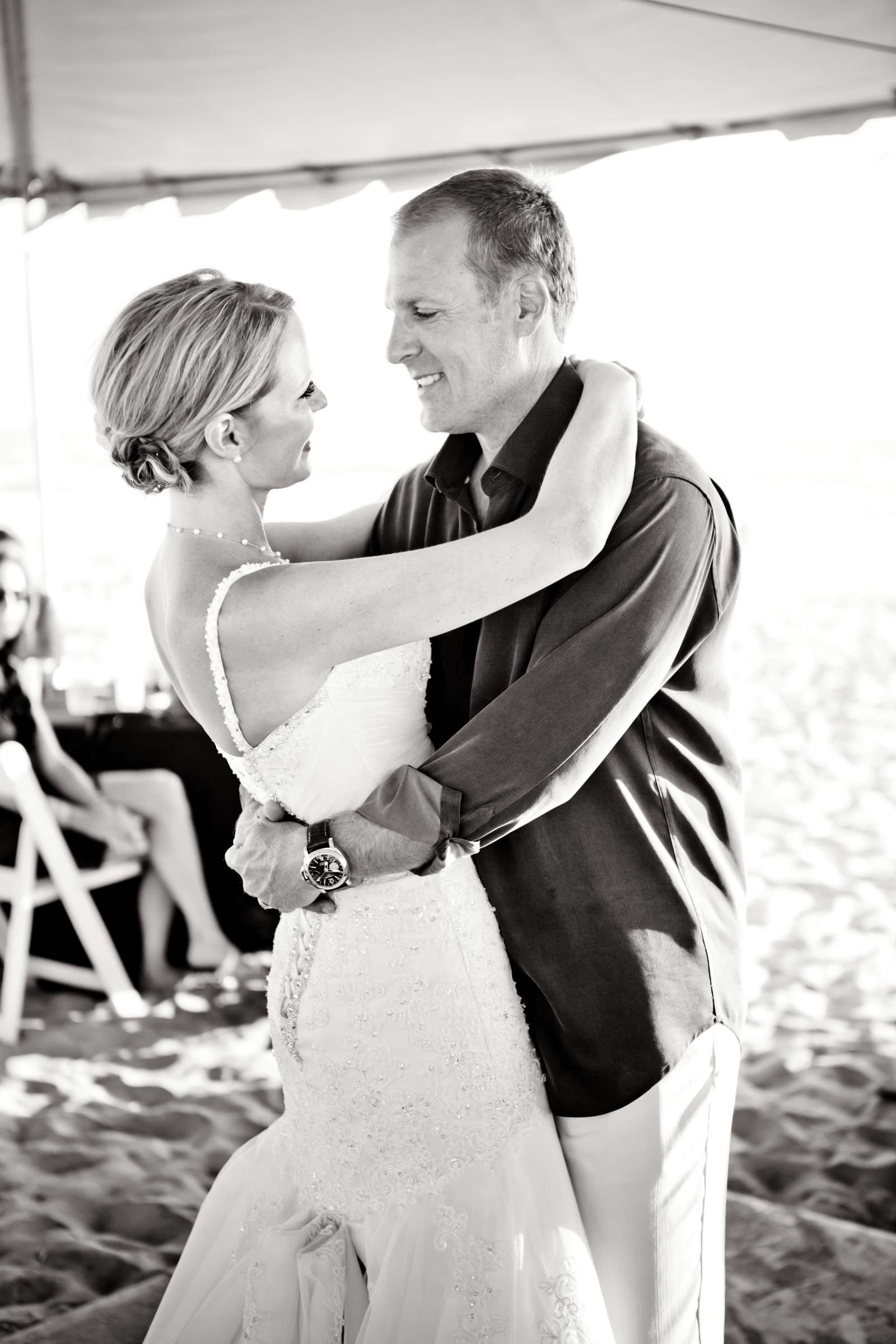 First Dance at California State Beaches Wedding, Ashly and John Wedding Photo #44 by True Photography