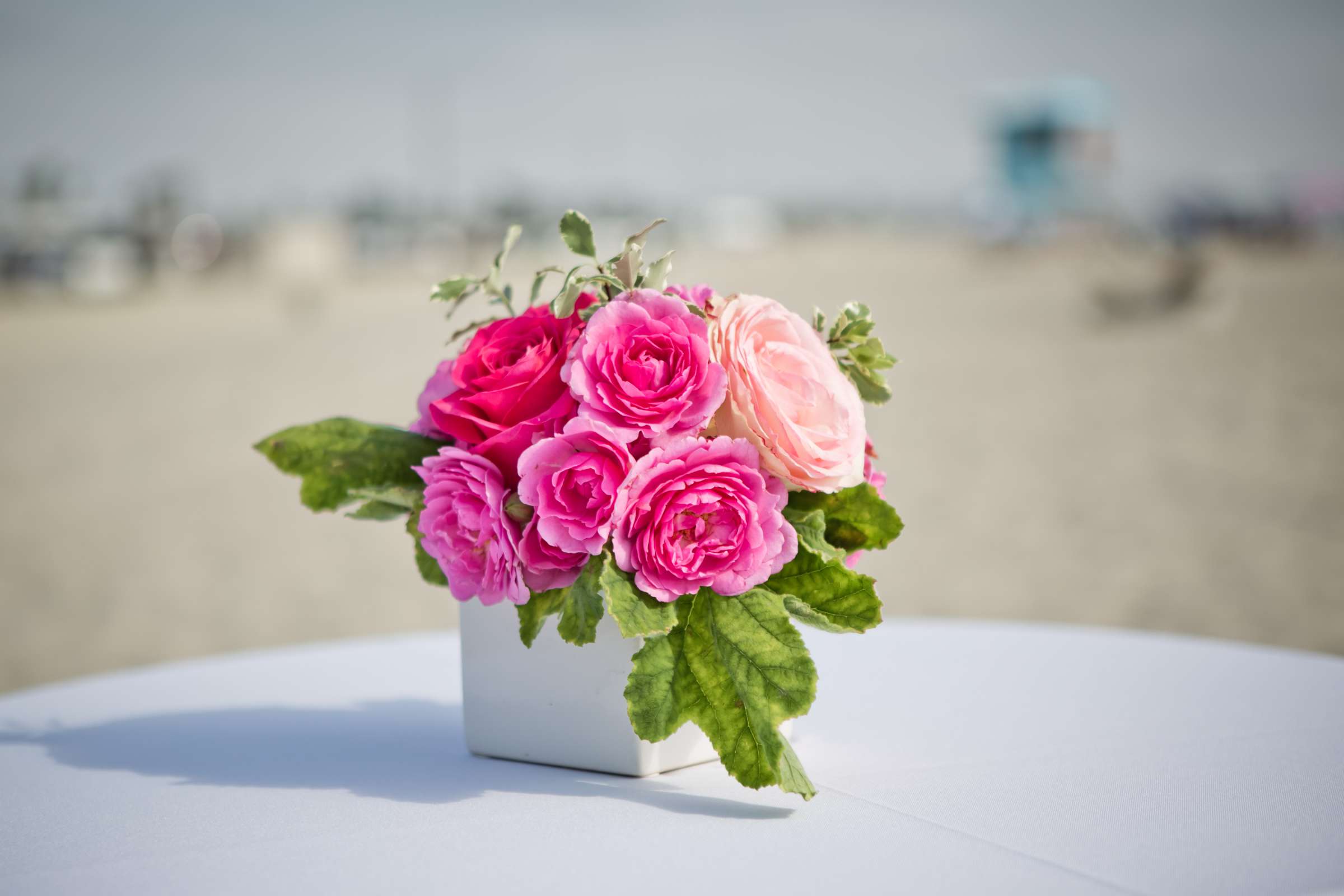 Flowers at California State Beaches Wedding, Ashly and John Wedding Photo #56 by True Photography