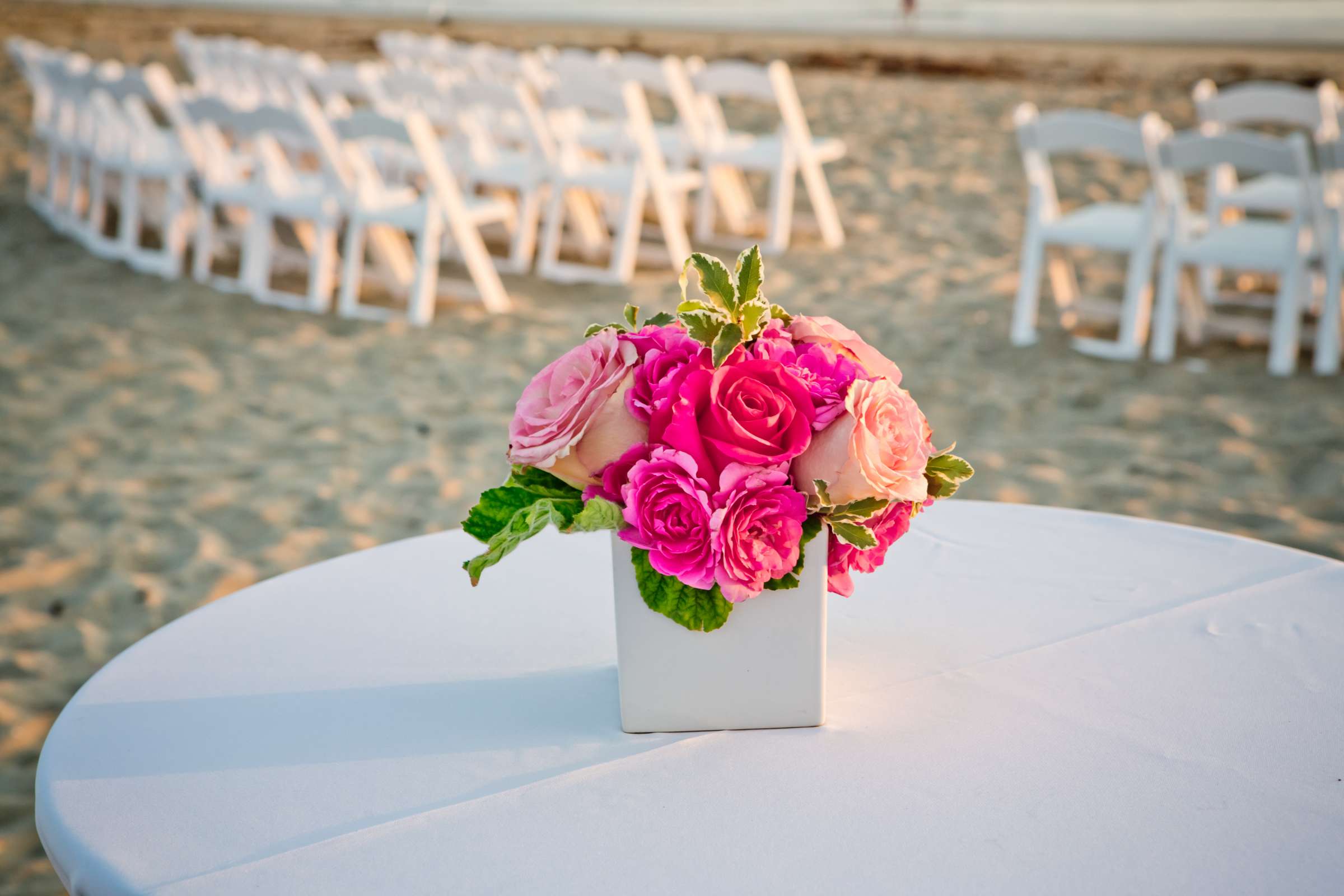 Flowers at California State Beaches Wedding, Ashly and John Wedding Photo #64 by True Photography