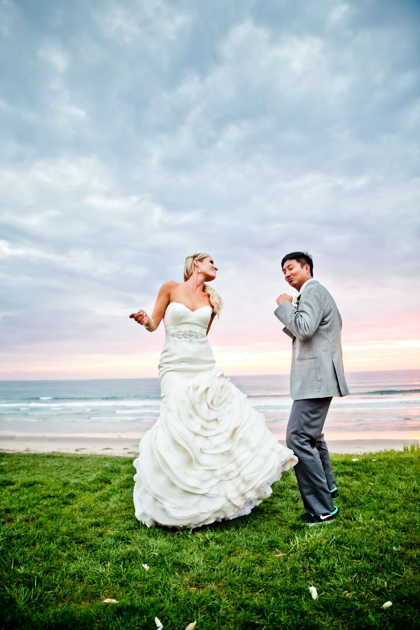 Beach at Scripps Seaside Forum Wedding, Laura and Daniel Wedding Photo #8 by True Photography