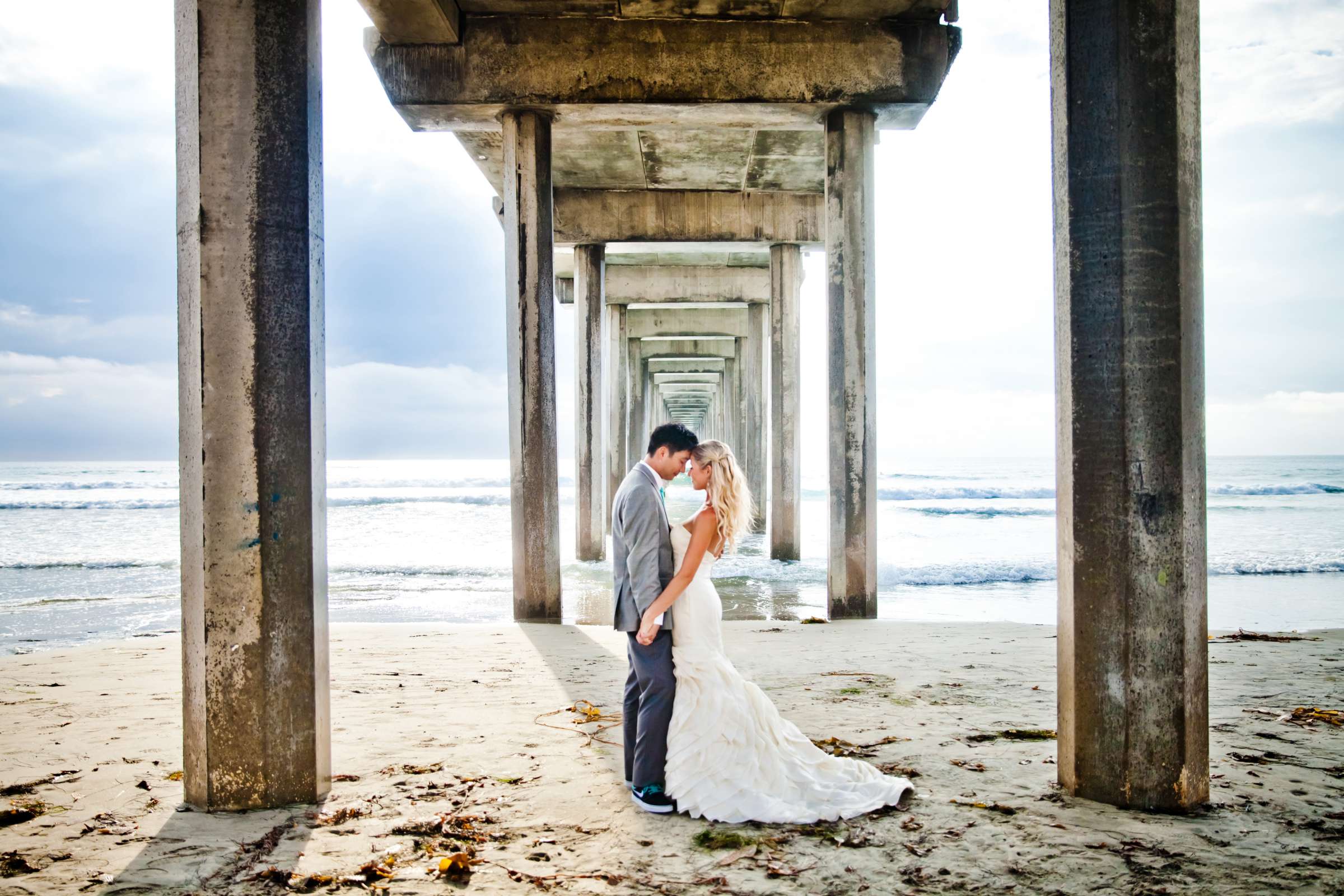 Scripps Seaside Forum Wedding, Laura and Daniel Wedding Photo #13 by True Photography