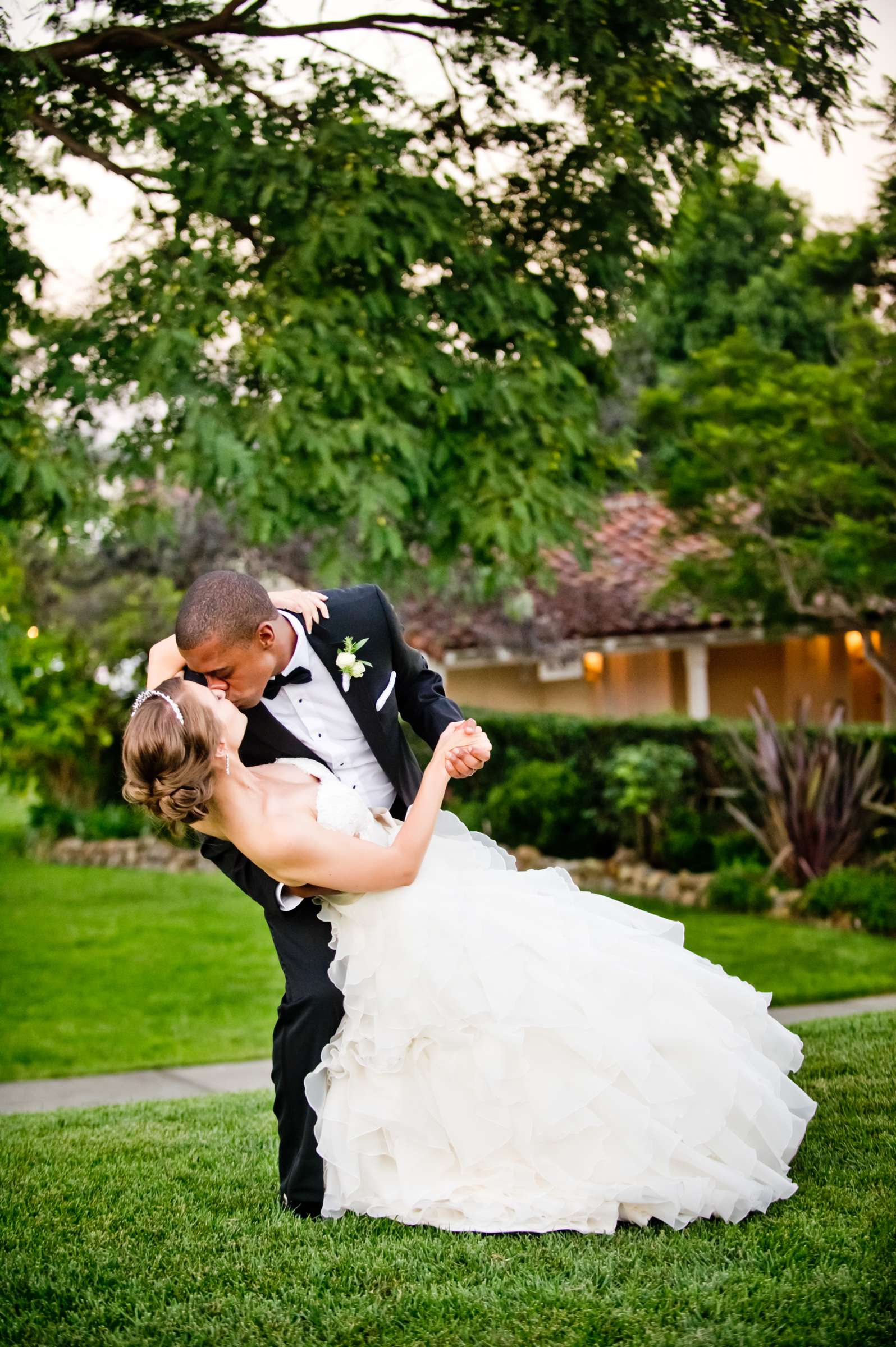 The Inn at Rancho Santa Fe Wedding coordinated by CZ Events, Michelle and Hyatt Wedding Photo #3 by True Photography