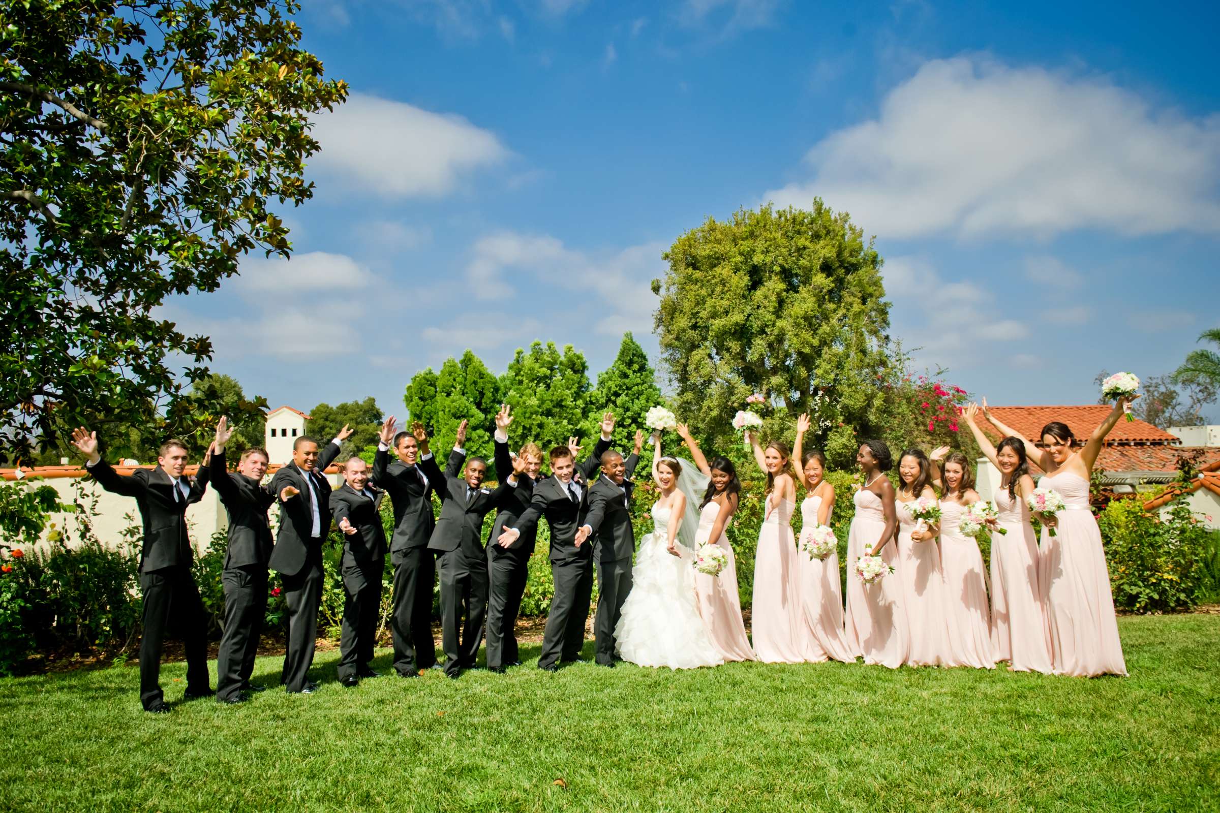 The Inn at Rancho Santa Fe Wedding coordinated by CZ Events, Michelle and Hyatt Wedding Photo #8 by True Photography