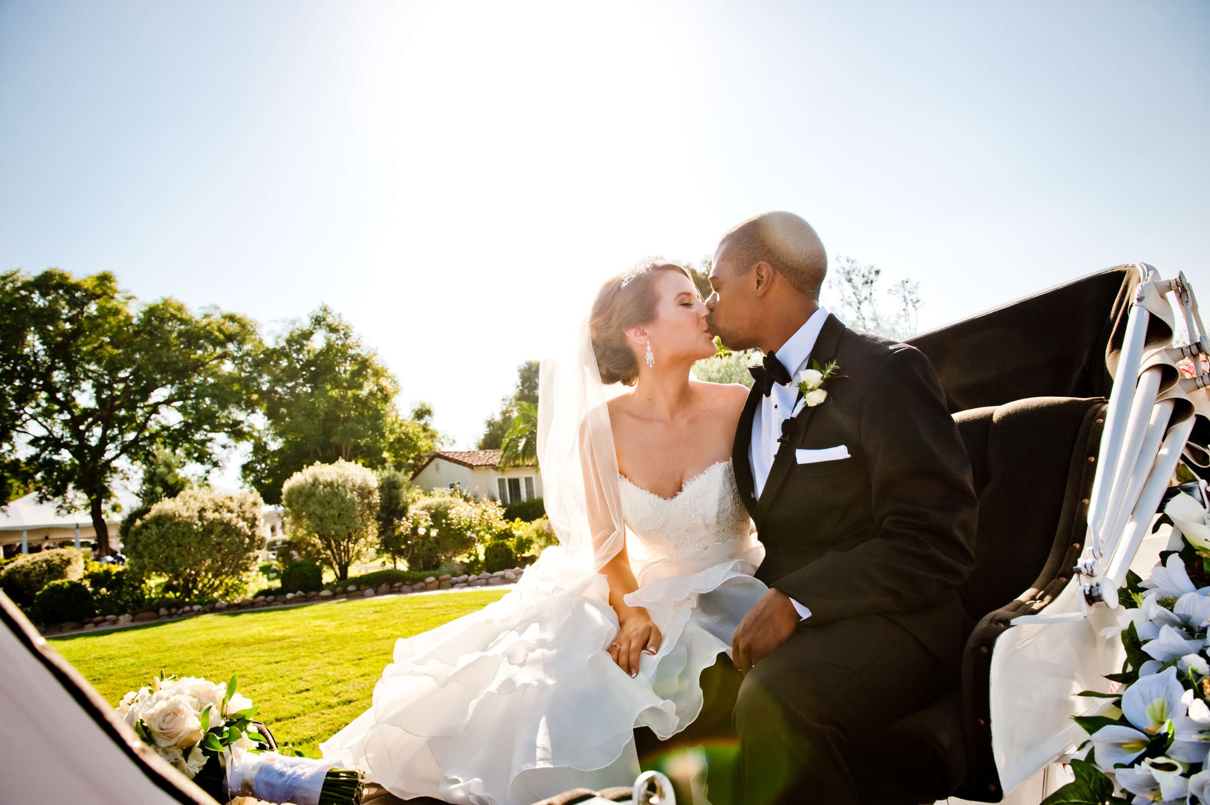 The Inn at Rancho Santa Fe Wedding coordinated by CZ Events, Michelle and Hyatt Wedding Photo #15 by True Photography