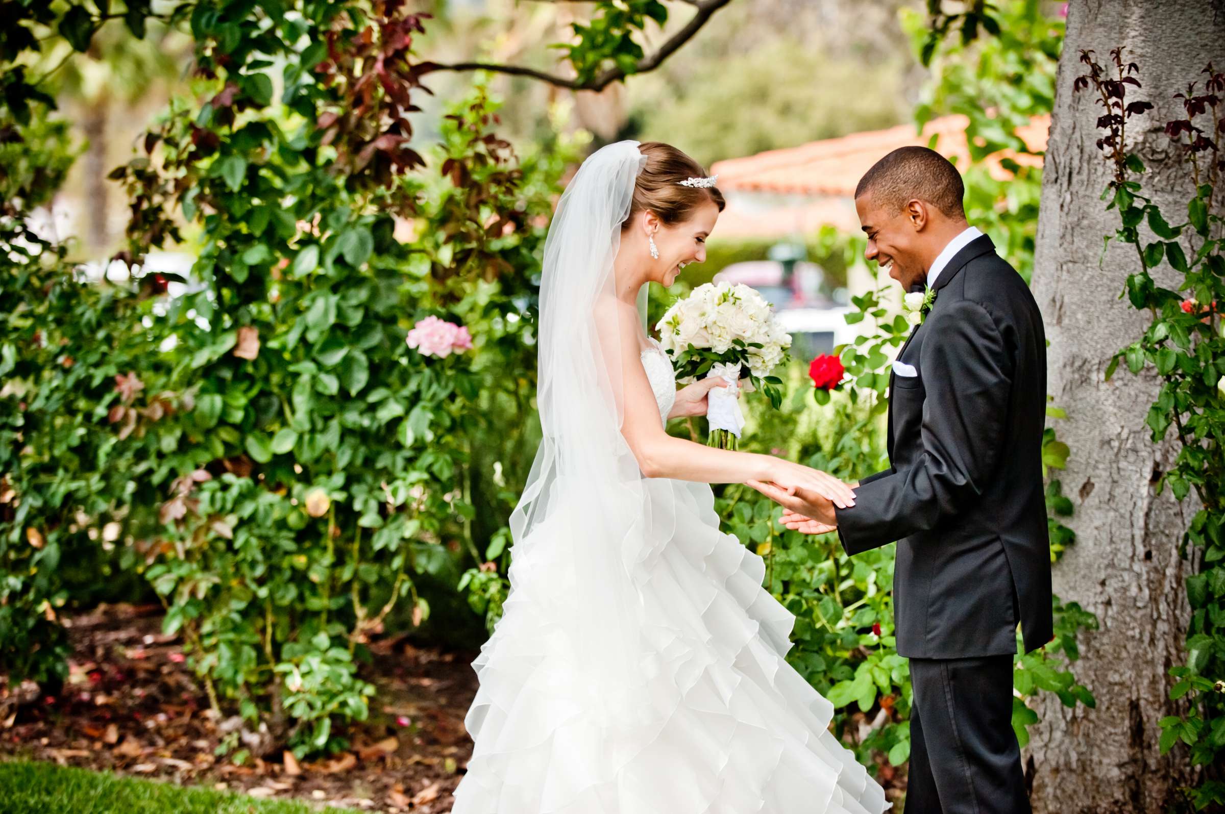 The Inn at Rancho Santa Fe Wedding coordinated by CZ Events, Michelle and Hyatt Wedding Photo #28 by True Photography