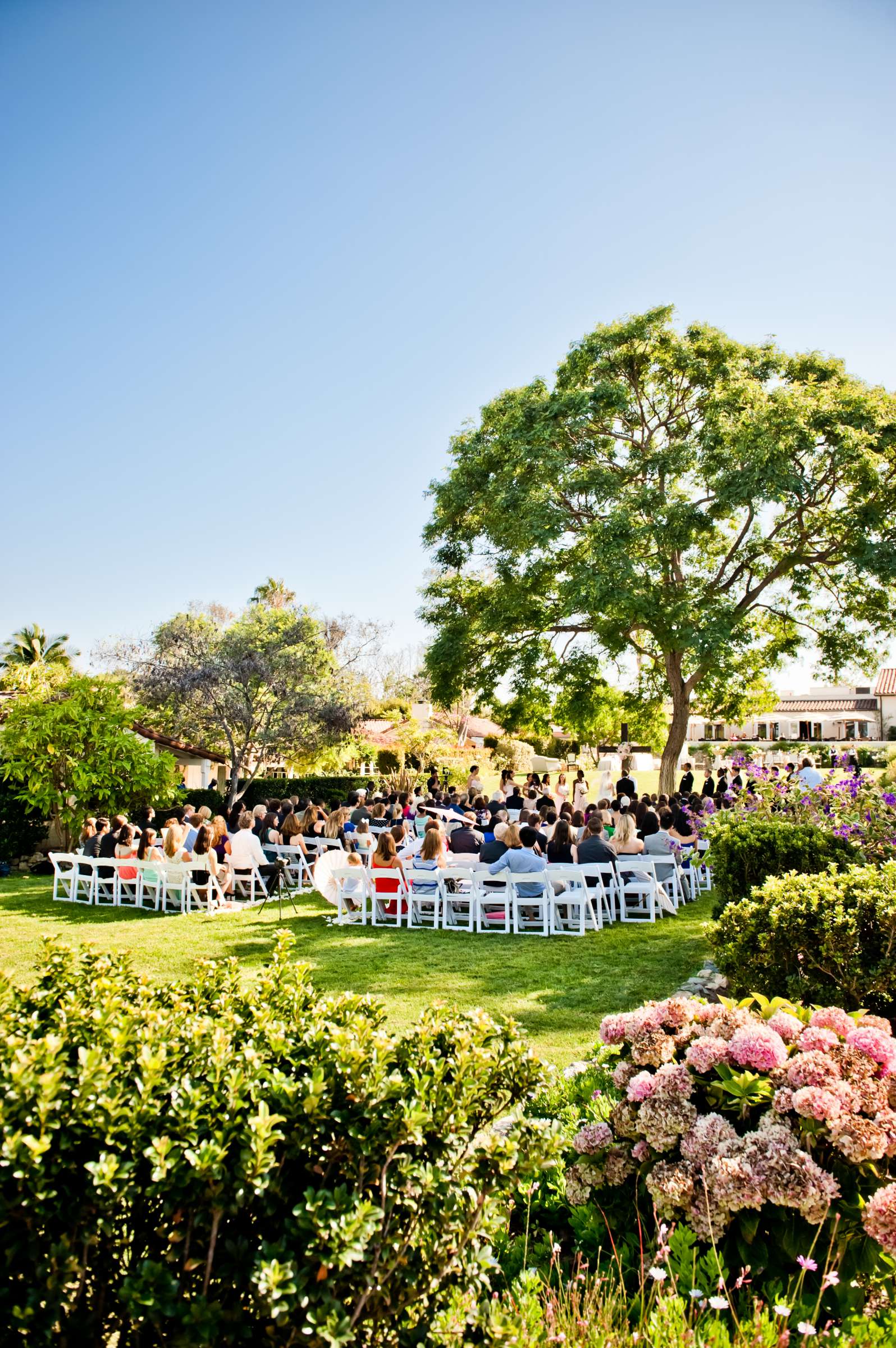 The Inn at Rancho Santa Fe Wedding coordinated by CZ Events, Michelle and Hyatt Wedding Photo #34 by True Photography