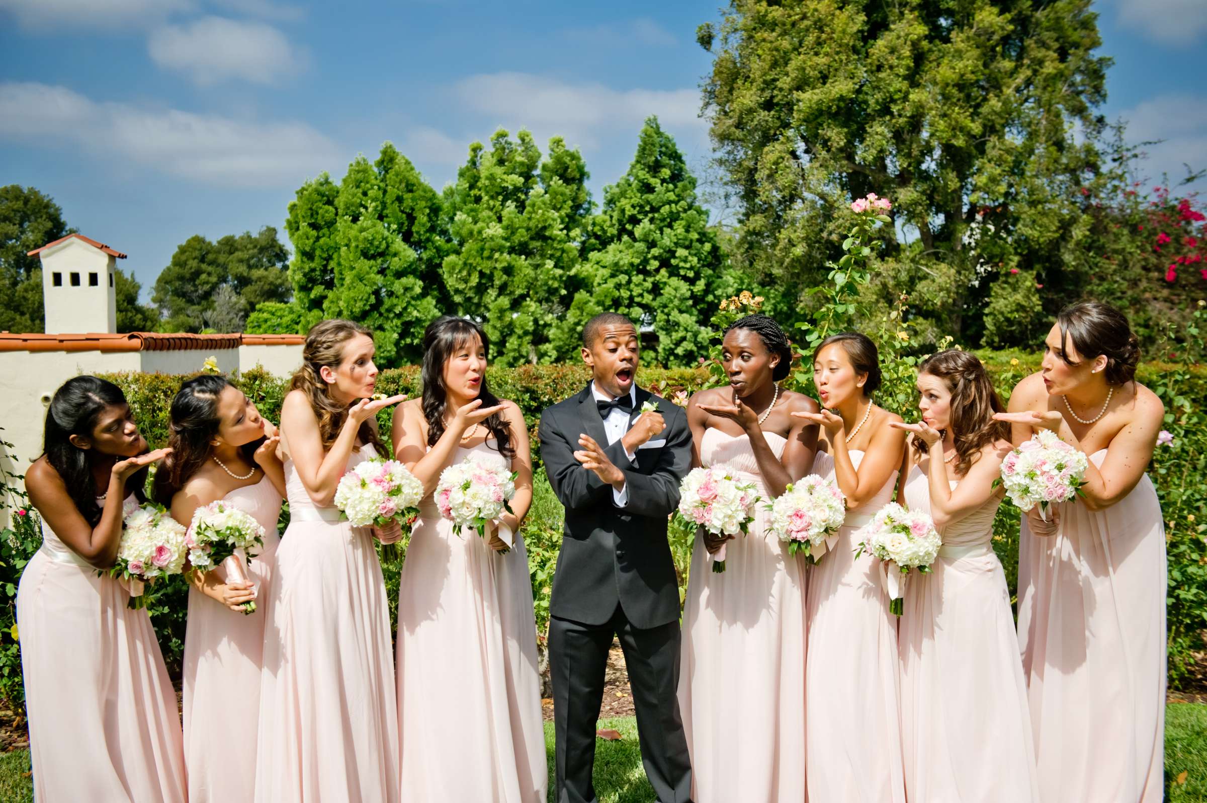 The Inn at Rancho Santa Fe Wedding coordinated by CZ Events, Michelle and Hyatt Wedding Photo #43 by True Photography