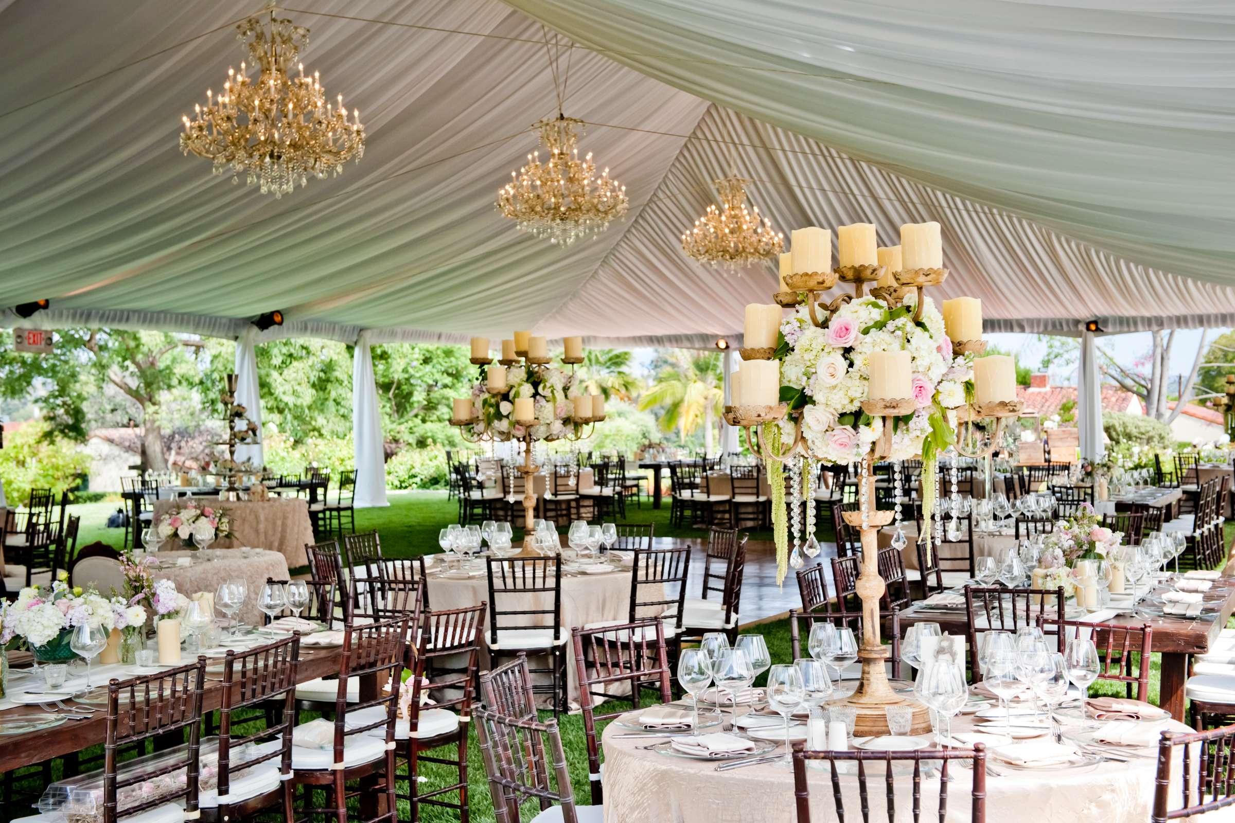 The Inn at Rancho Santa Fe Wedding coordinated by CZ Events, Michelle and Hyatt Wedding Photo #46 by True Photography