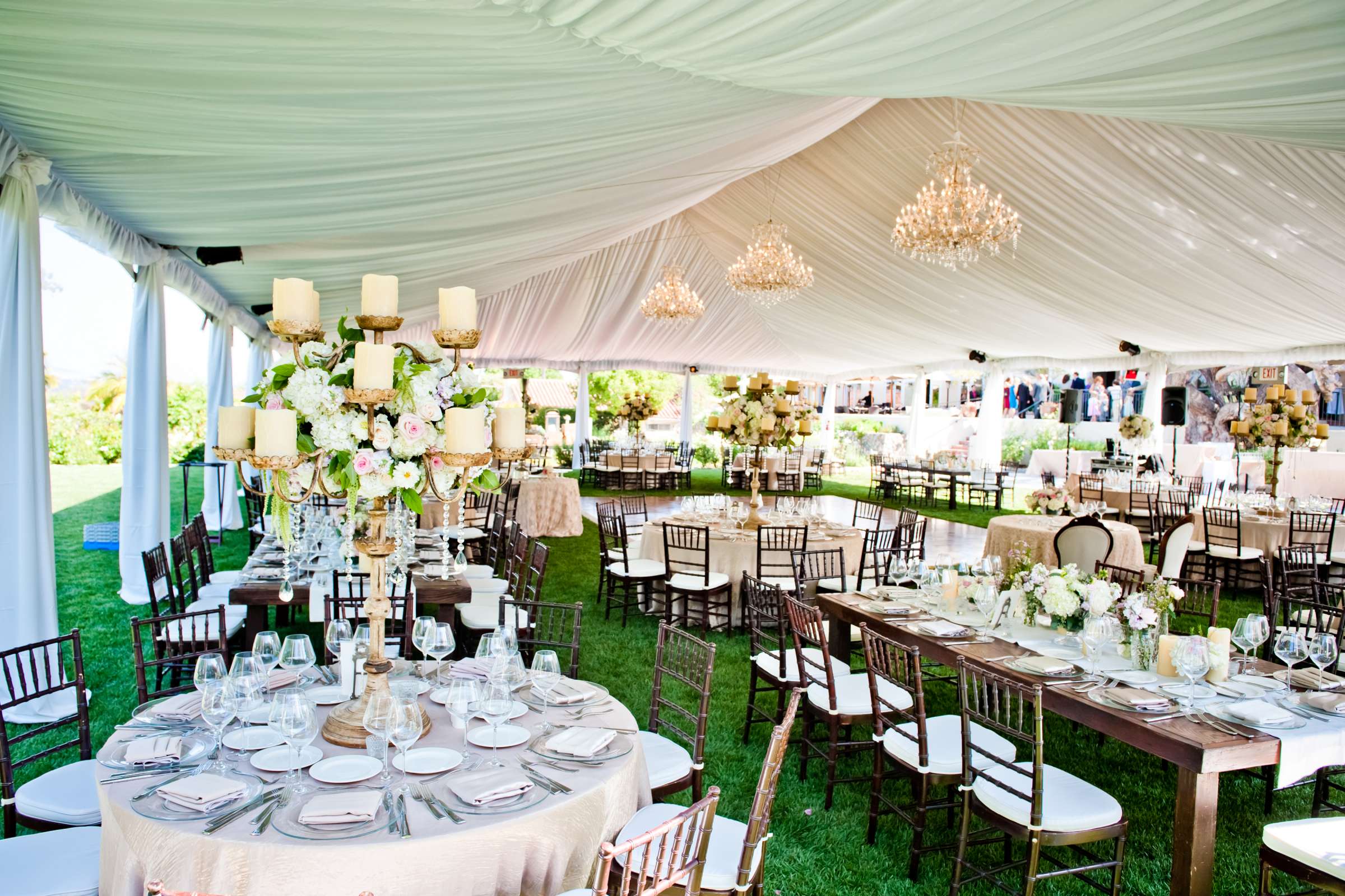 The Inn at Rancho Santa Fe Wedding coordinated by CZ Events, Michelle and Hyatt Wedding Photo #91 by True Photography