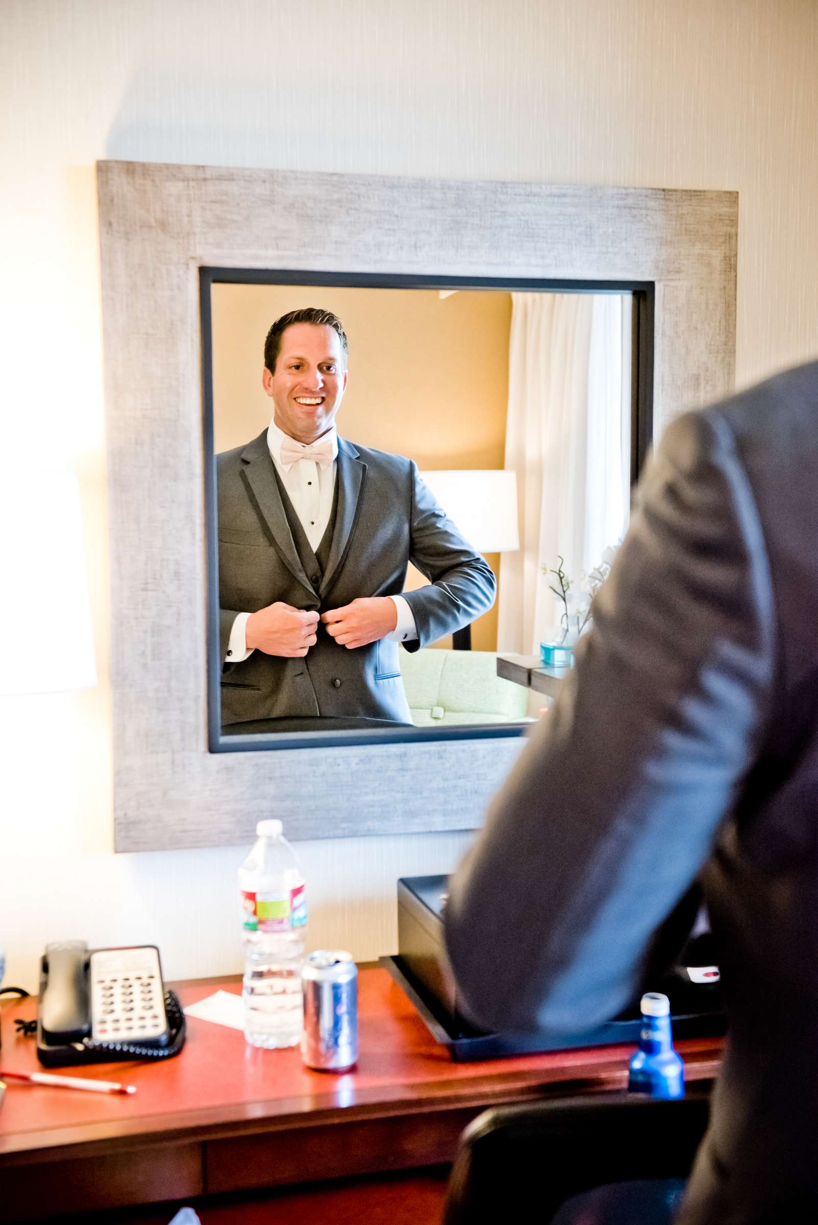 Getting Ready at Scripps Seaside Forum Wedding coordinated by EverAfter Events, Cecilia and Dan Wedding Photo #127837 by True Photography
