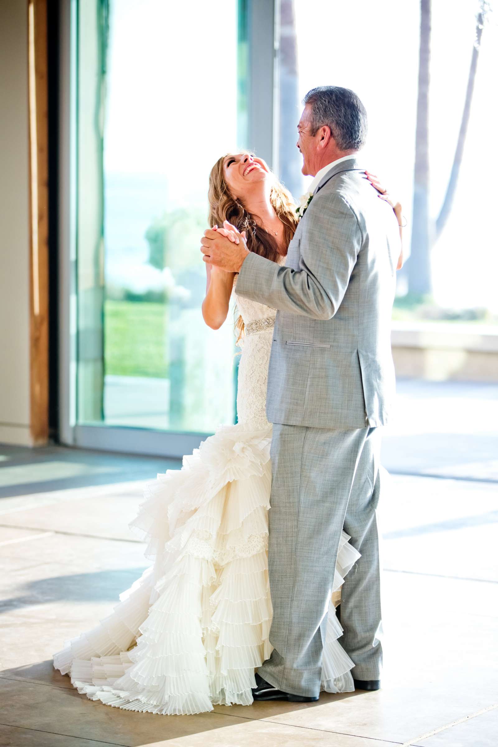 Father, Daughter Dance at Scripps Seaside Forum Wedding coordinated by EverAfter Events, Cecilia and Dan Wedding Photo #127859 by True Photography