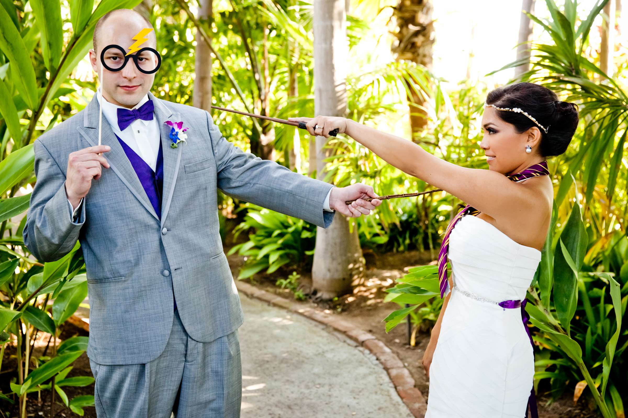 Tropical, Funny moment at Bahia Hotel Wedding, Kyrstie and Travis Wedding Photo #128540 by True Photography
