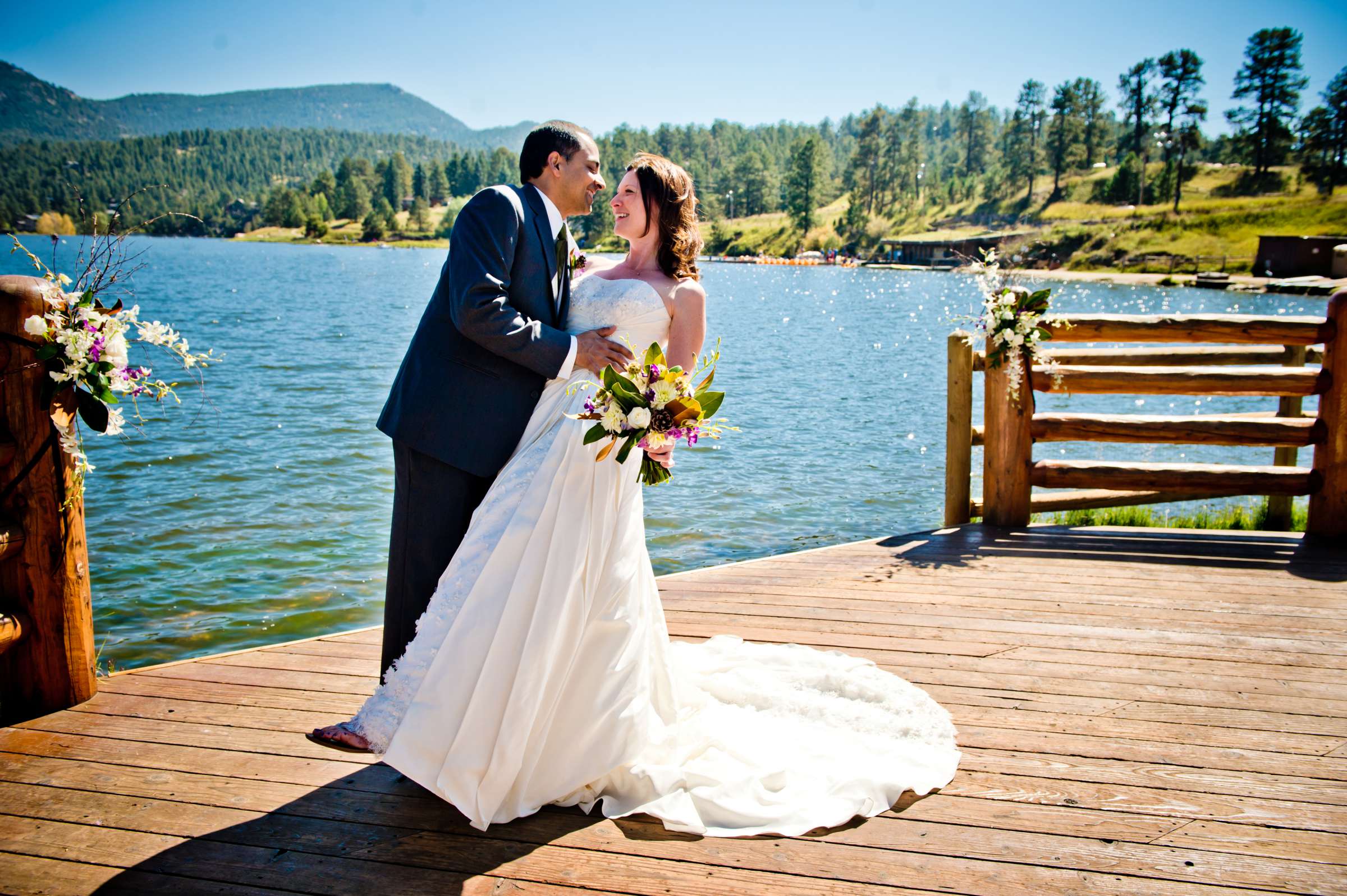 First Dance at The Evergreen Lake House Wedding coordinated by A Touch Of Bliss, Kristi and Raman Wedding Photo #23 by True Photography