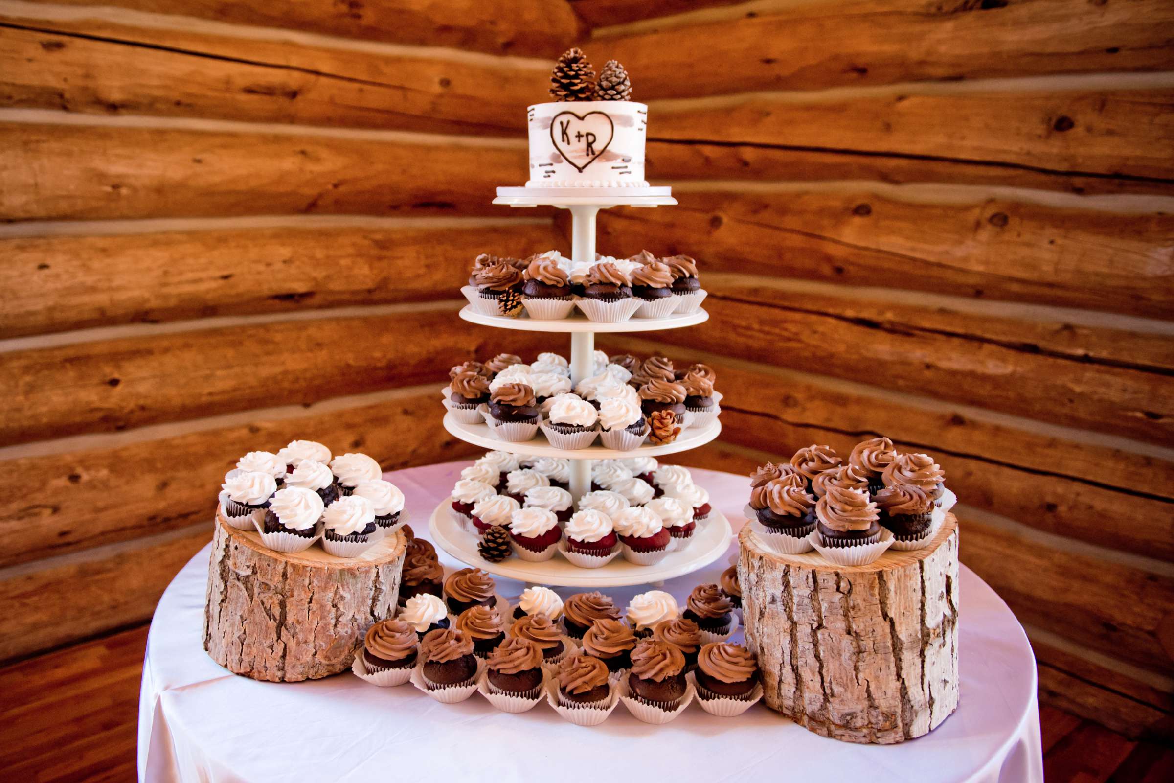 Dessert Table at The Evergreen Lake House Wedding coordinated by A Touch Of Bliss, Kristi and Raman Wedding Photo #114 by True Photography