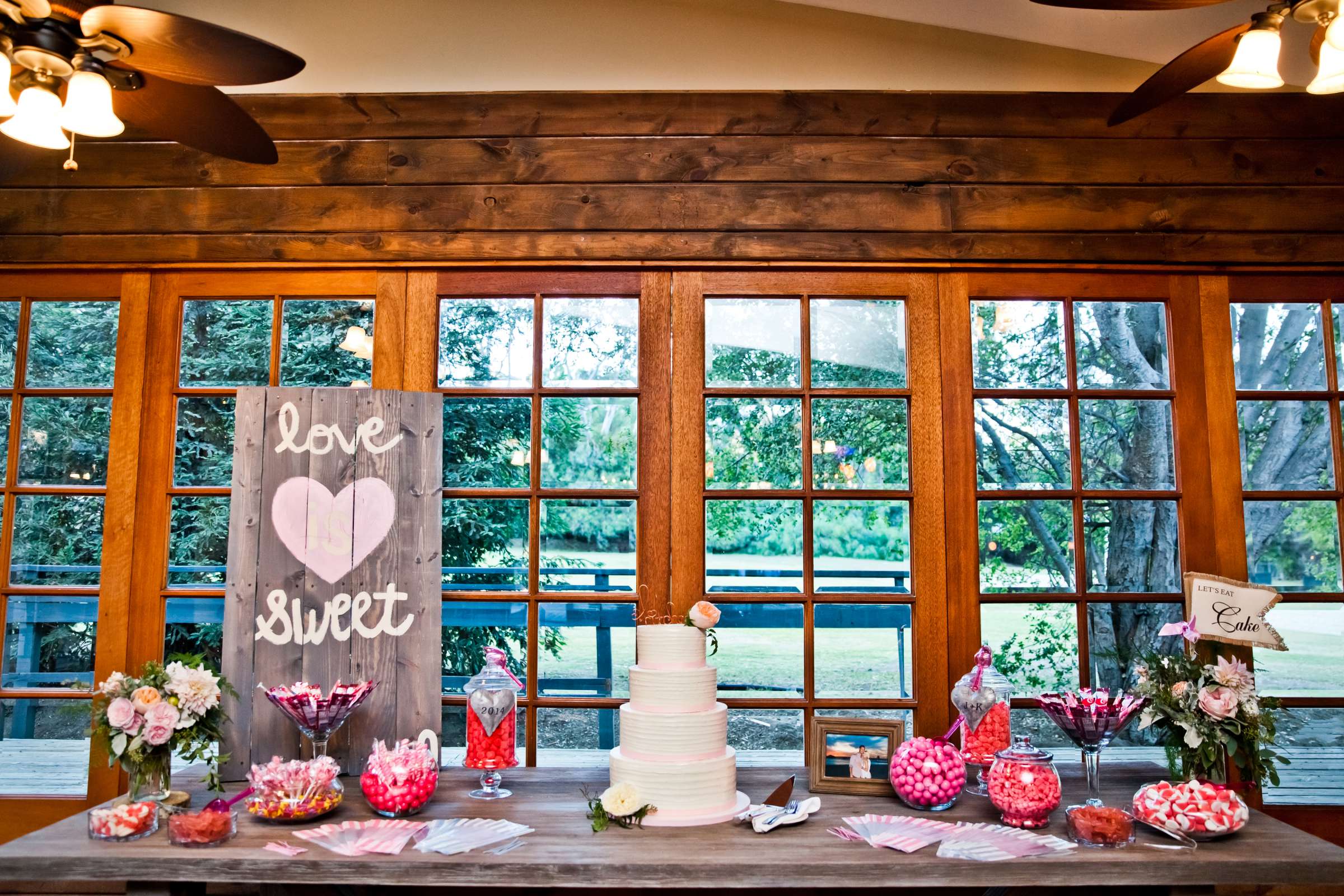 Dessert Table at Calamigos Ranch Wedding coordinated by Heather White Events, Jaime and Kris Wedding Photo #129428 by True Photography