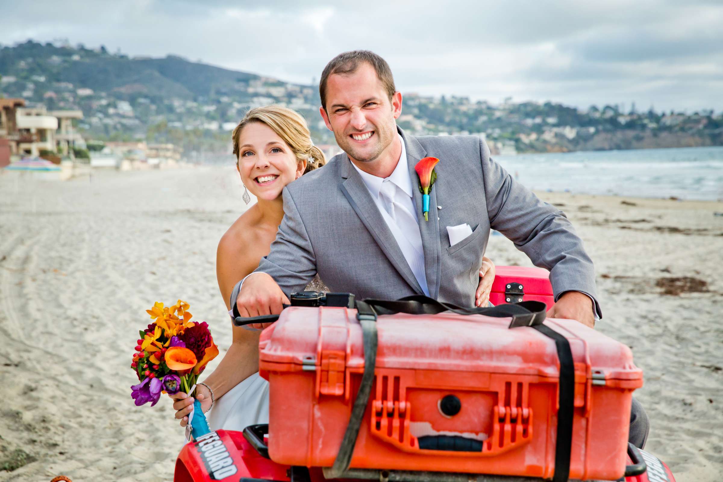 Beach at Scripps Seaside Forum Wedding coordinated by InStyle Event Planning, Katherine and Ryan Wedding Photo #129701 by True Photography