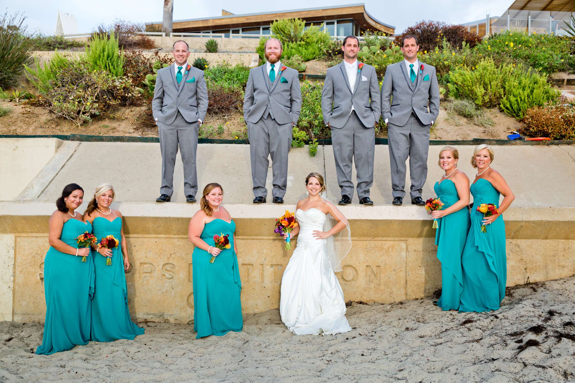 Scripps Seaside Forum Wedding coordinated by InStyle Event Planning, Katherine and Ryan Wedding Photo #129726 by True Photography