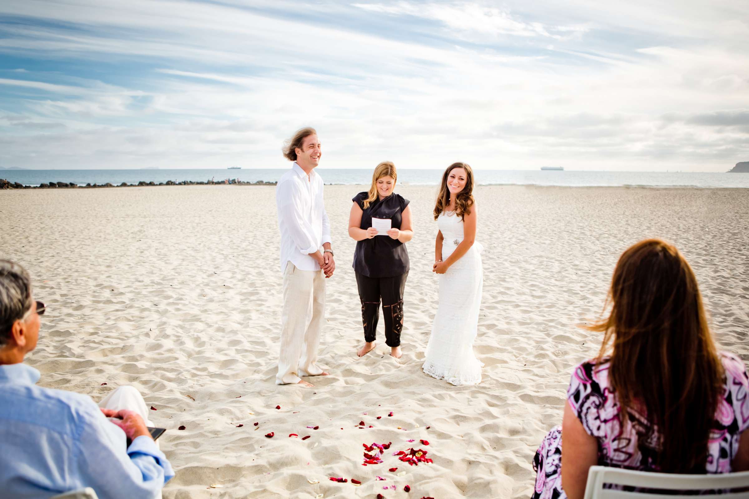 Beach at Hotel Del Coronado Wedding, Nicole and Greg Wedding Photo #129953 by True Photography