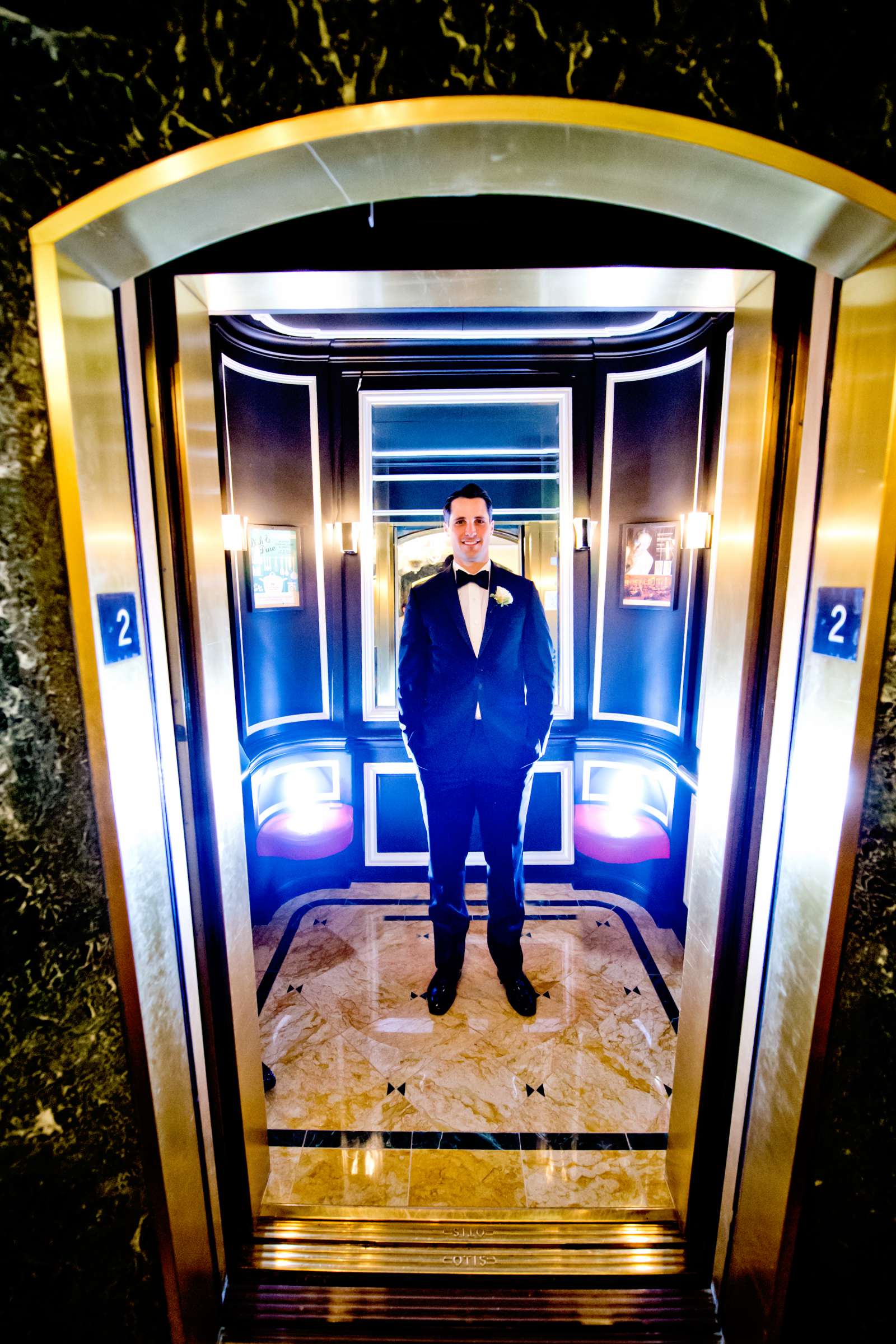 Groom at Beverly Wilshire Wedding coordinated by Pryor Events, Kelly and Julio Wedding Photo #42 by True Photography