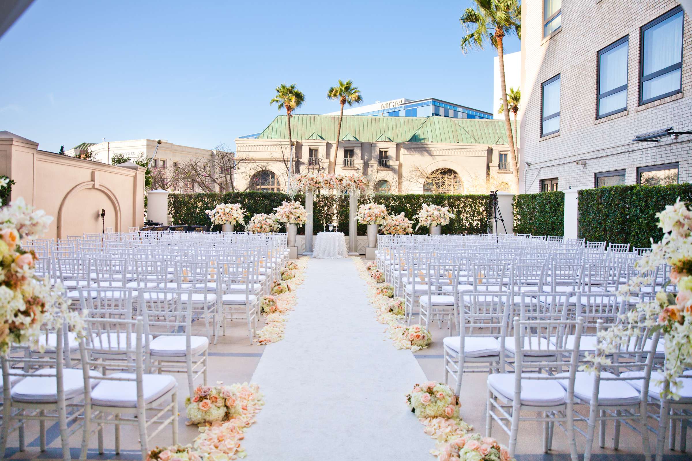 Beverly Wilshire Wedding coordinated by Pryor Events, Kelly and Julio Wedding Photo #62 by True Photography