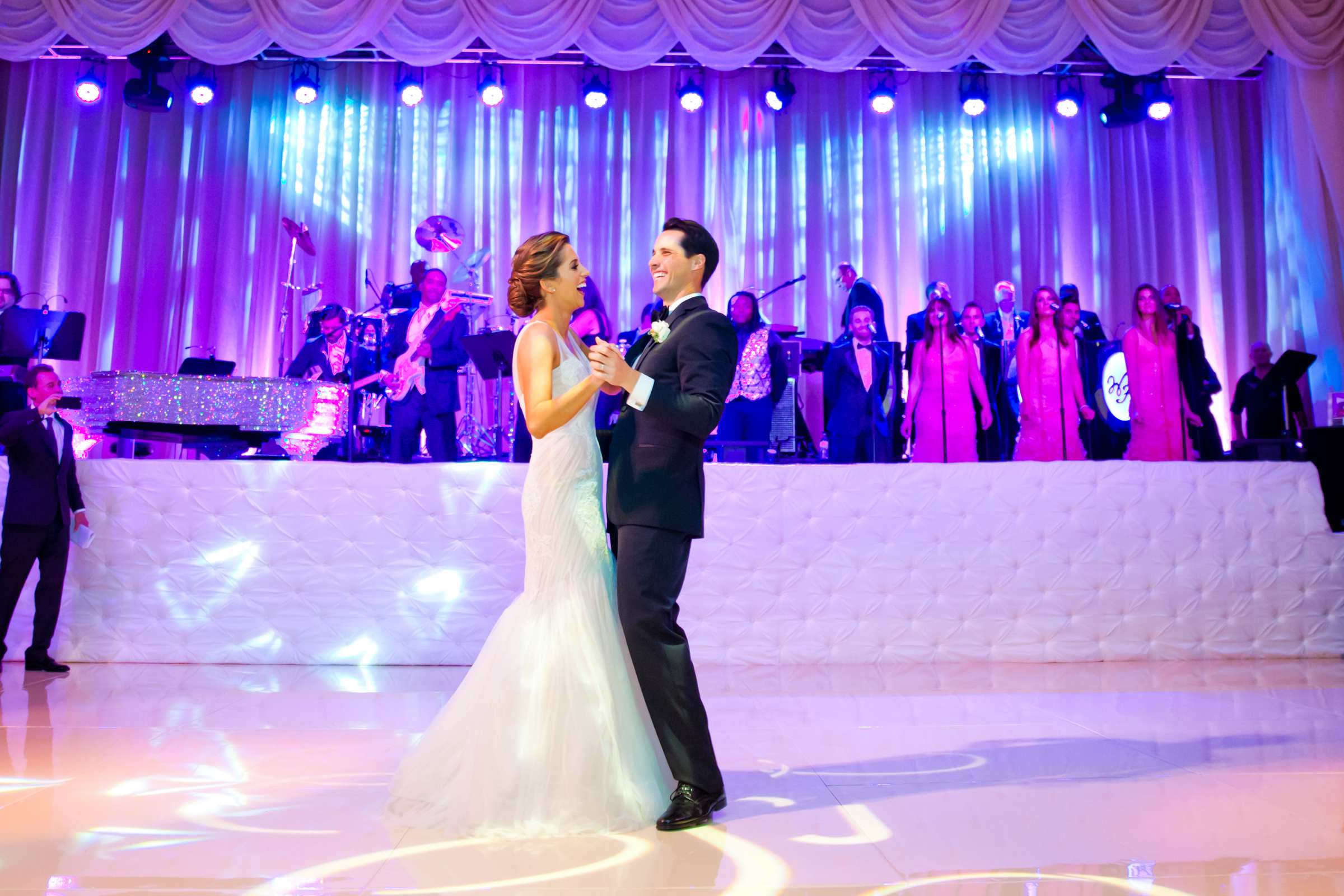 Dancing at Beverly Wilshire Wedding coordinated by Pryor Events, Kelly and Julio Wedding Photo #91 by True Photography