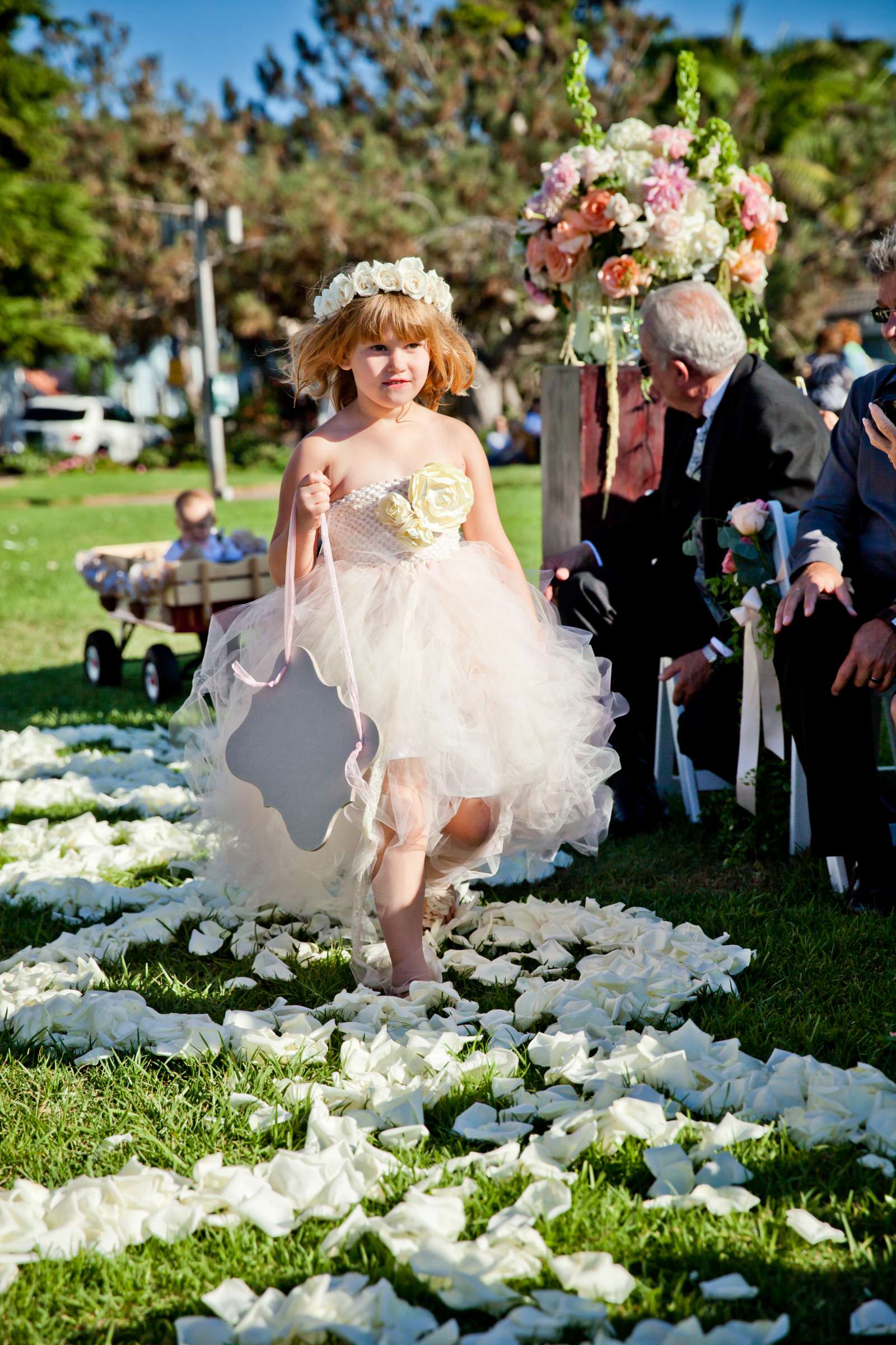 Flower Girl at L'Auberge Wedding coordinated by White Lace Events & Design, Darlene and Ron Wedding Photo #134215 by True Photography