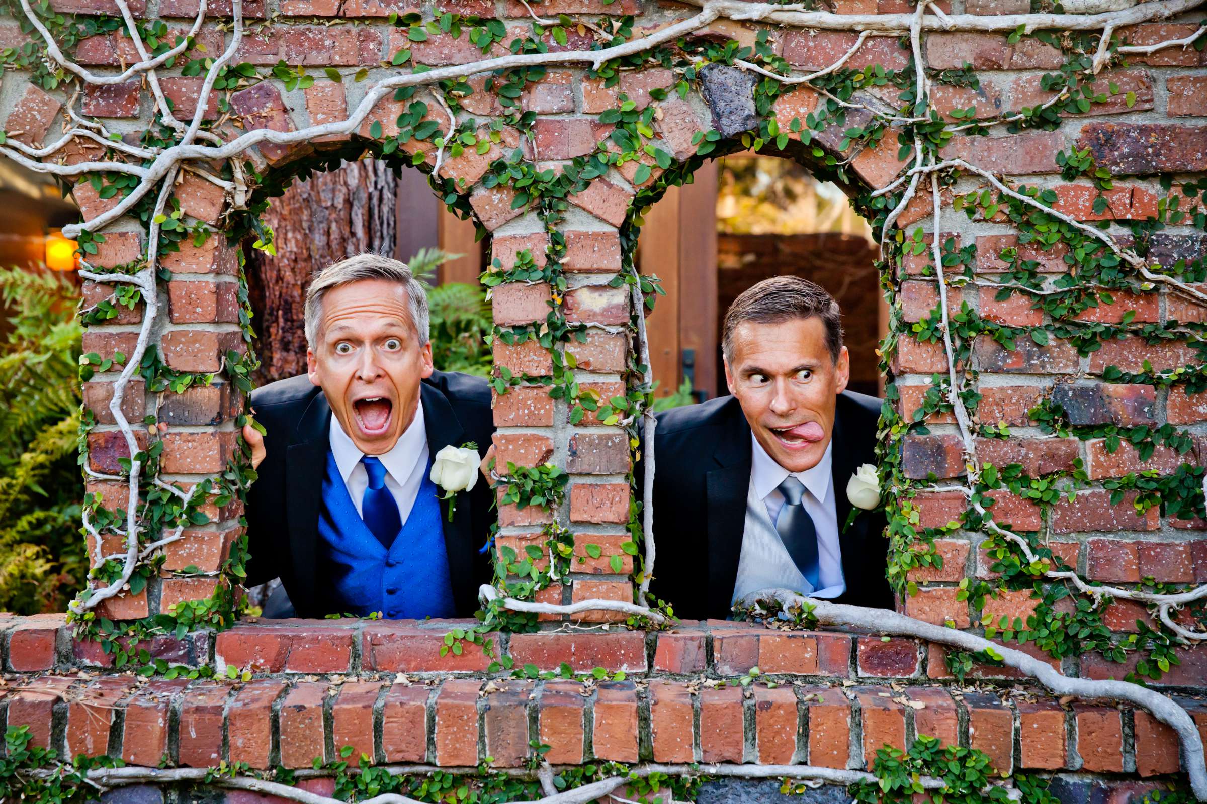 Funny moment at Wedding, John and Ross Wedding Photo #134684 by True Photography