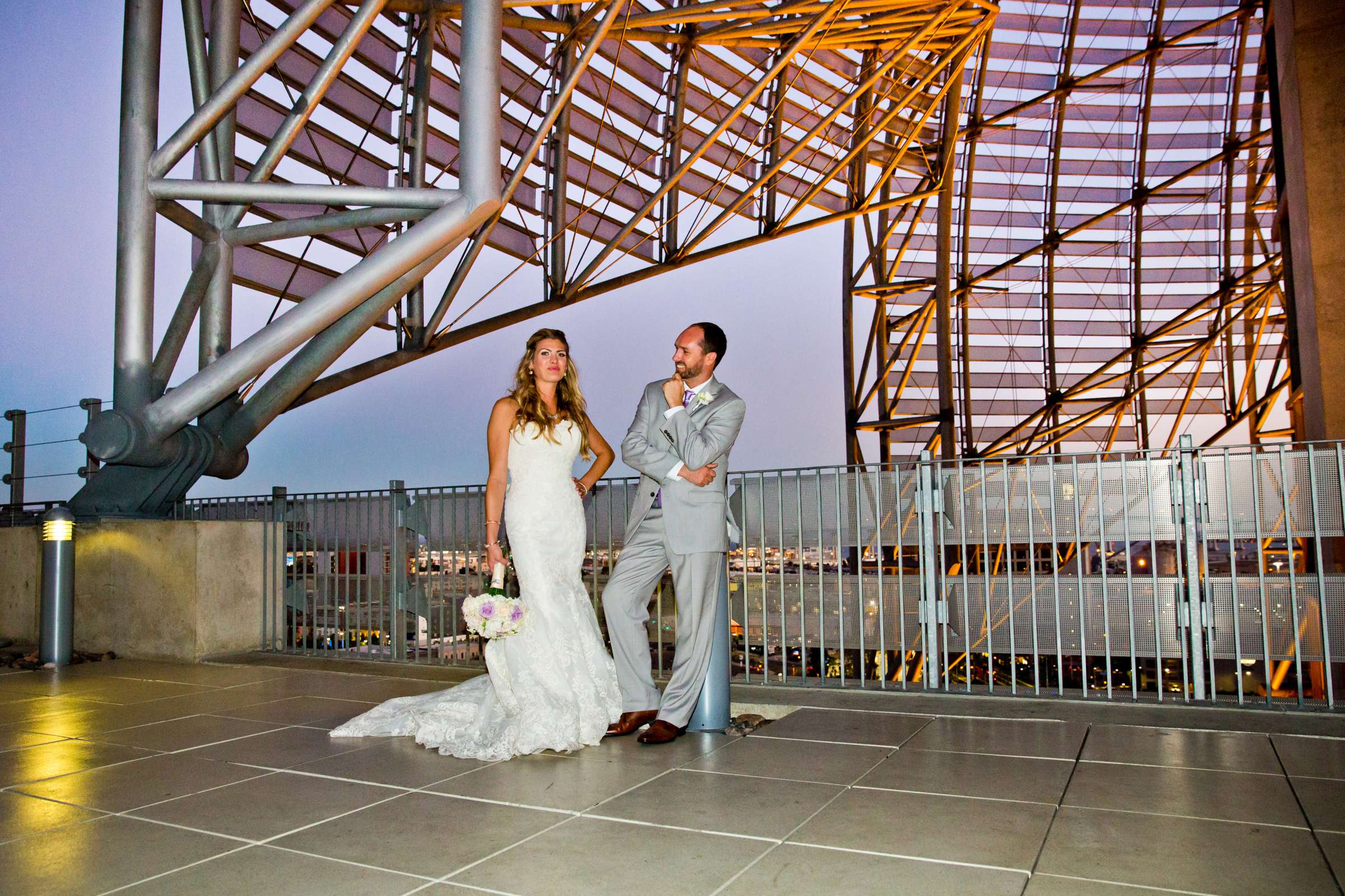 San Diego Central Library Wedding coordinated by A Diamond Celebration, Danielle and Alex Wedding Photo #134750 by True Photography