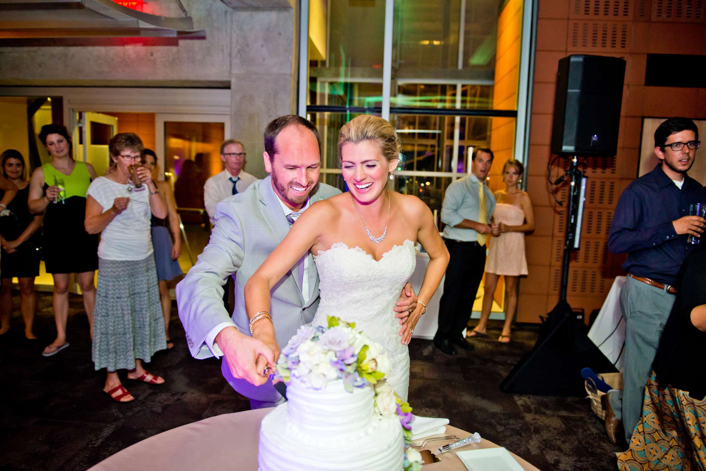 San Diego Central Library Wedding coordinated by A Diamond Celebration, Danielle and Alex Wedding Photo #134782 by True Photography