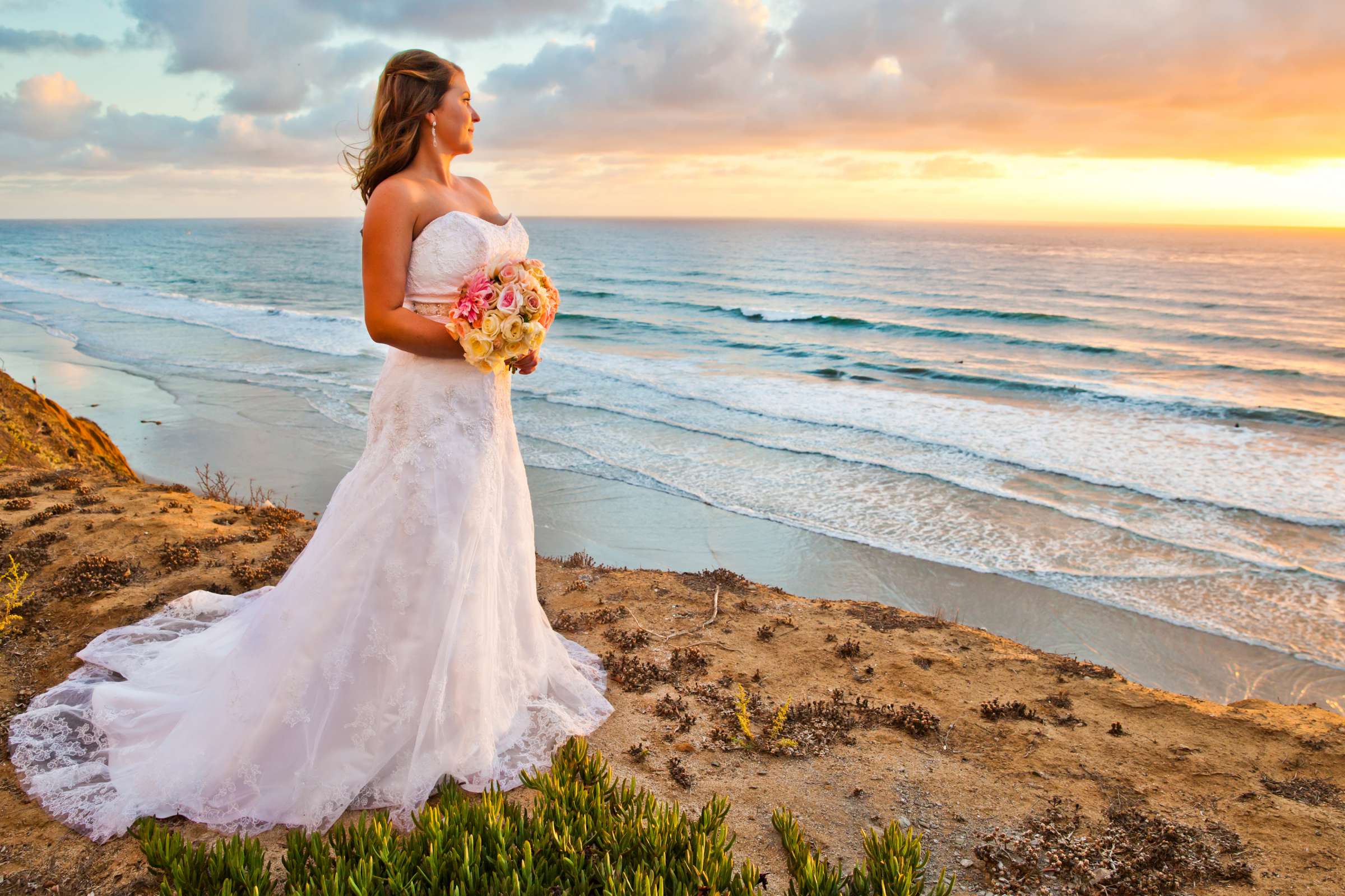 Beach at Private Residence Wedding, Brooke and Tim Wedding Photo #134814 by True Photography