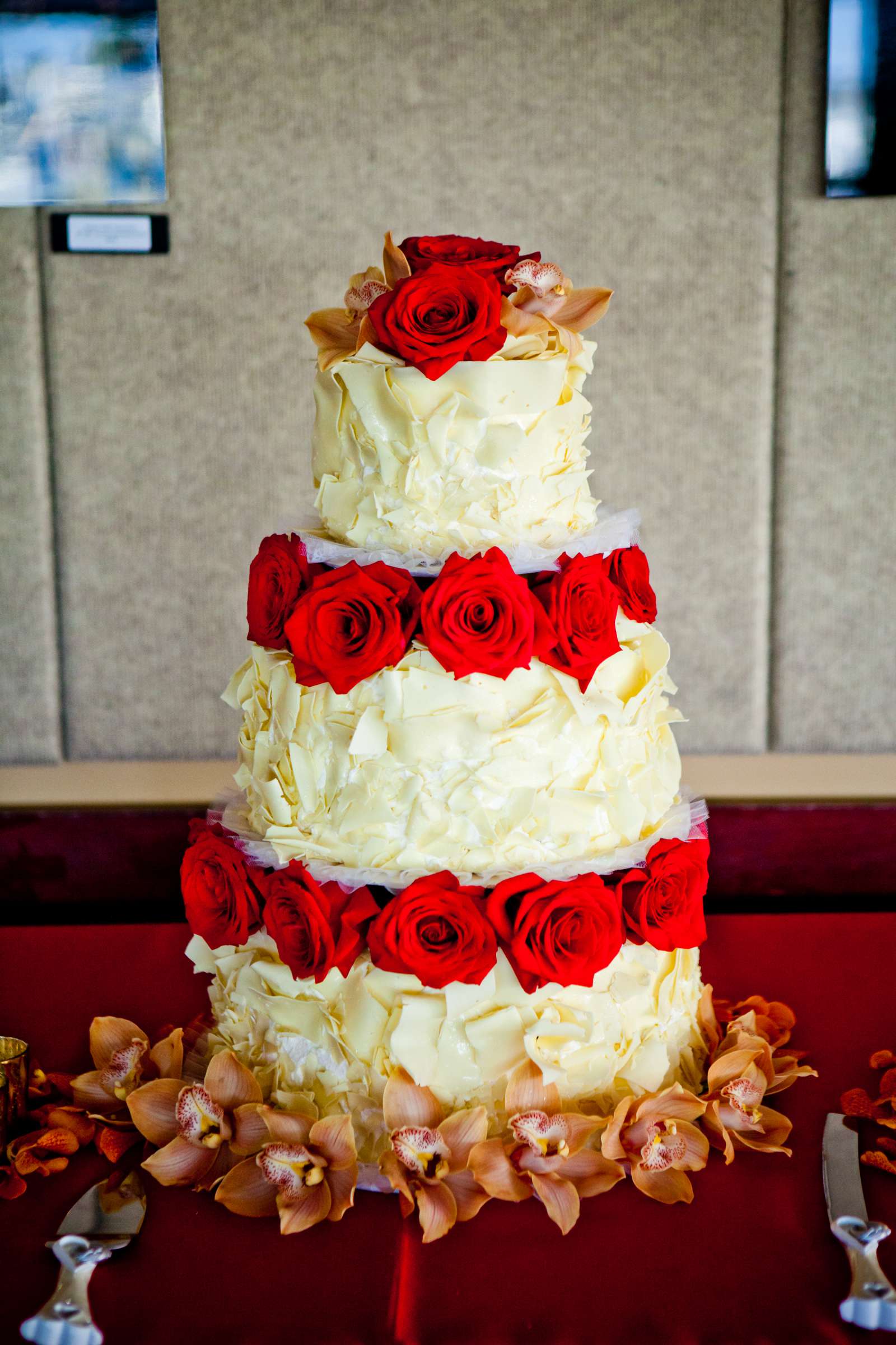Cake at Wedding, Carol and Robert Wedding Photo #134989 by True Photography