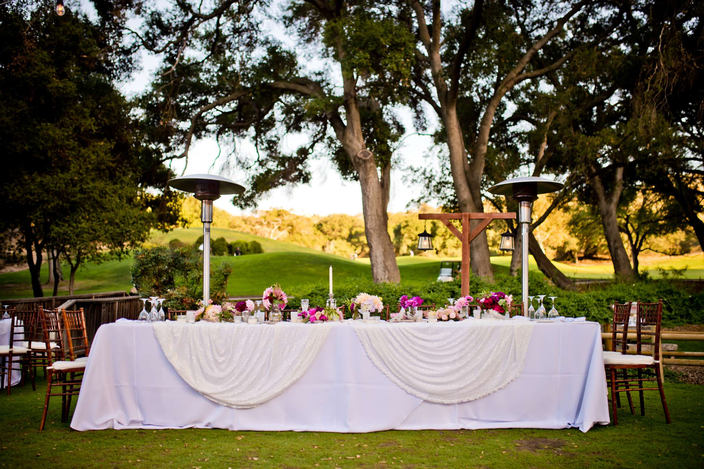 Table Shots at Temecula Creek Inn Wedding coordinated by LexxEvents, Mariah and Phillip Wedding Photo #61 by True Photography