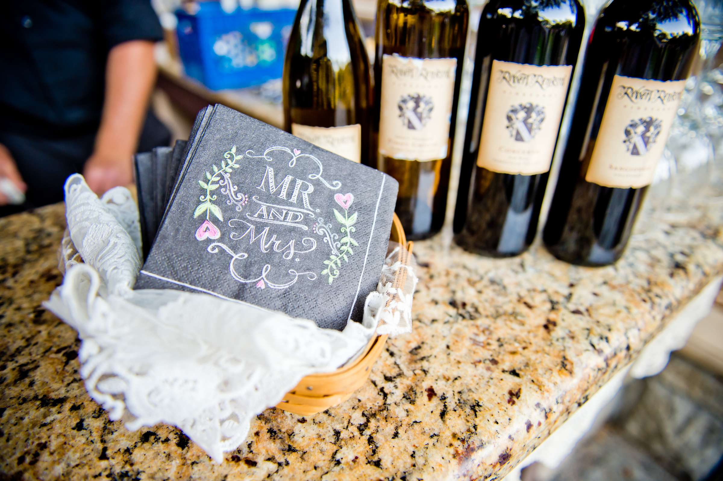 Beverages, Details at Temecula Creek Inn Wedding coordinated by LexxEvents, Mariah and Phillip Wedding Photo #86 by True Photography