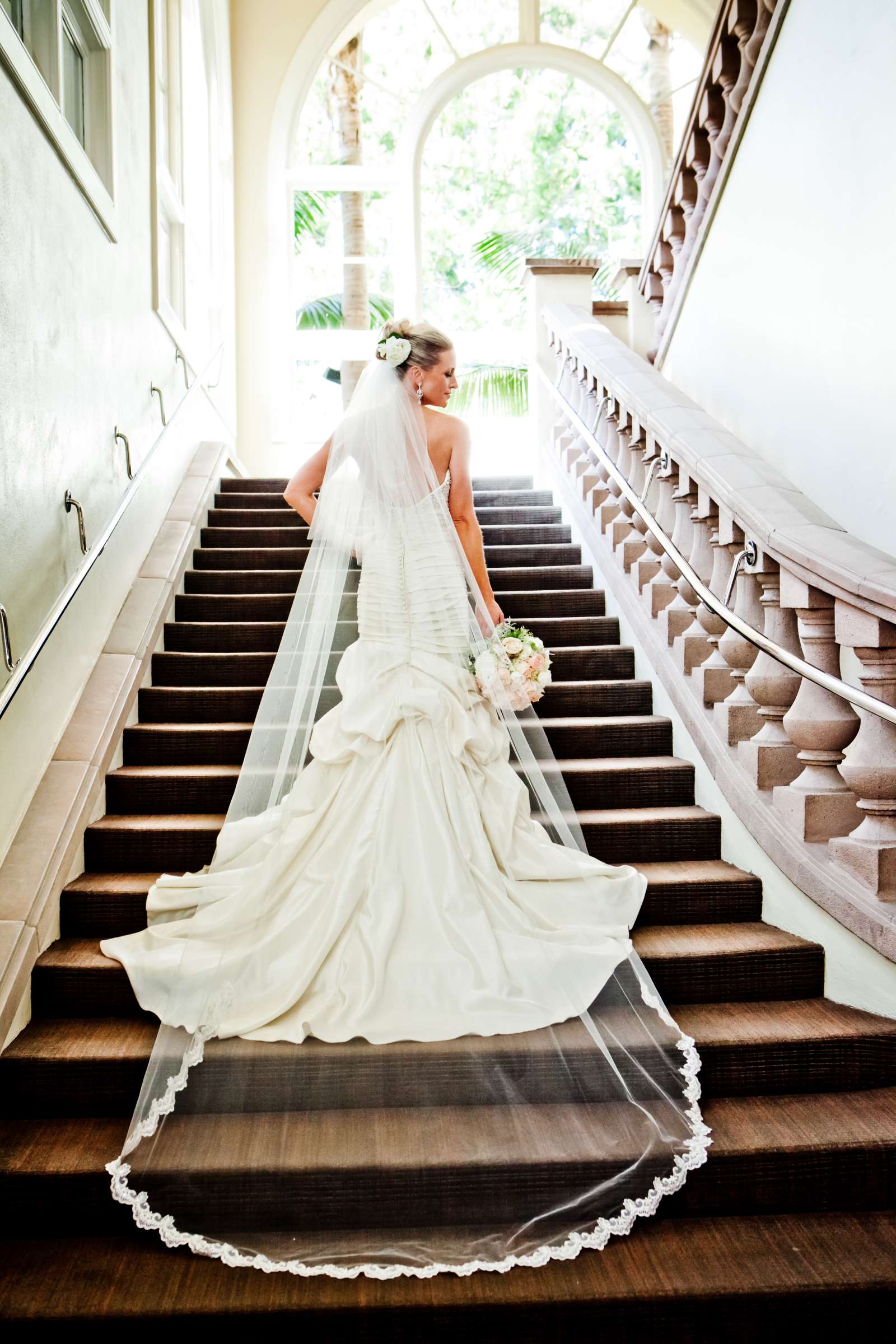 Bride, Wedding Dress at Ritz Carlton-Laguna Niguel Wedding coordinated by Ciao Bella Events and Weddings, Laura and Steve Wedding Photo #136597 by True Photography