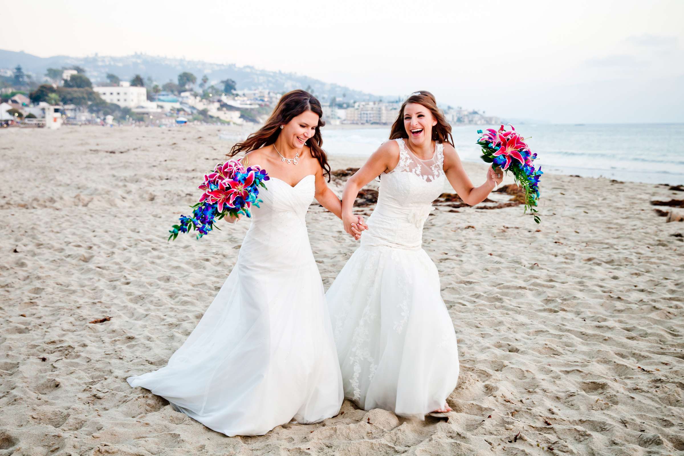 Beach at Inn at Laguna Beach Wedding, Madeline and Michelle Wedding Photo #8 by True Photography