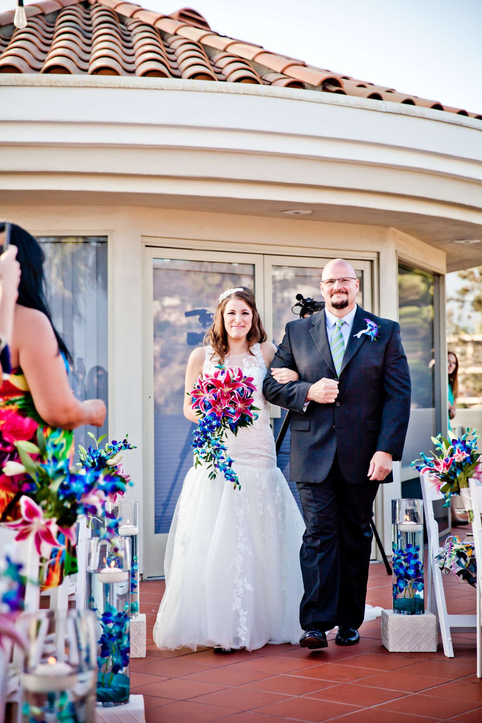 Ceremony at Inn at Laguna Beach Wedding, Madeline and Michelle Wedding Photo #32 by True Photography
