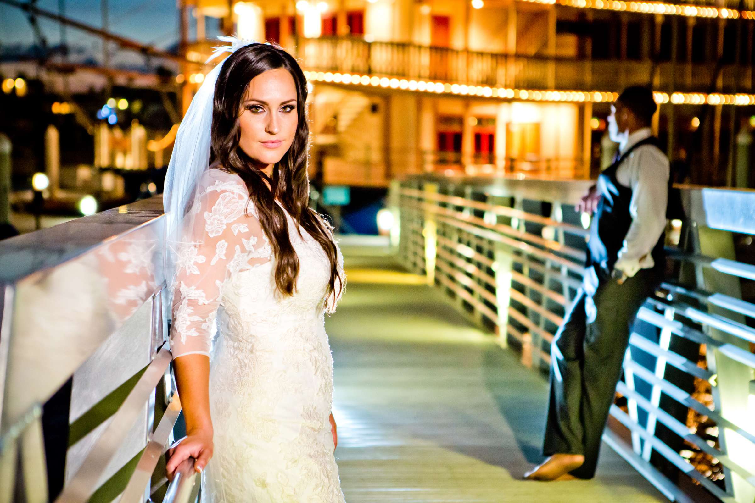 Bride at Bahia Hotel Wedding, Jennifer and Joe Wedding Photo #3 by True Photography