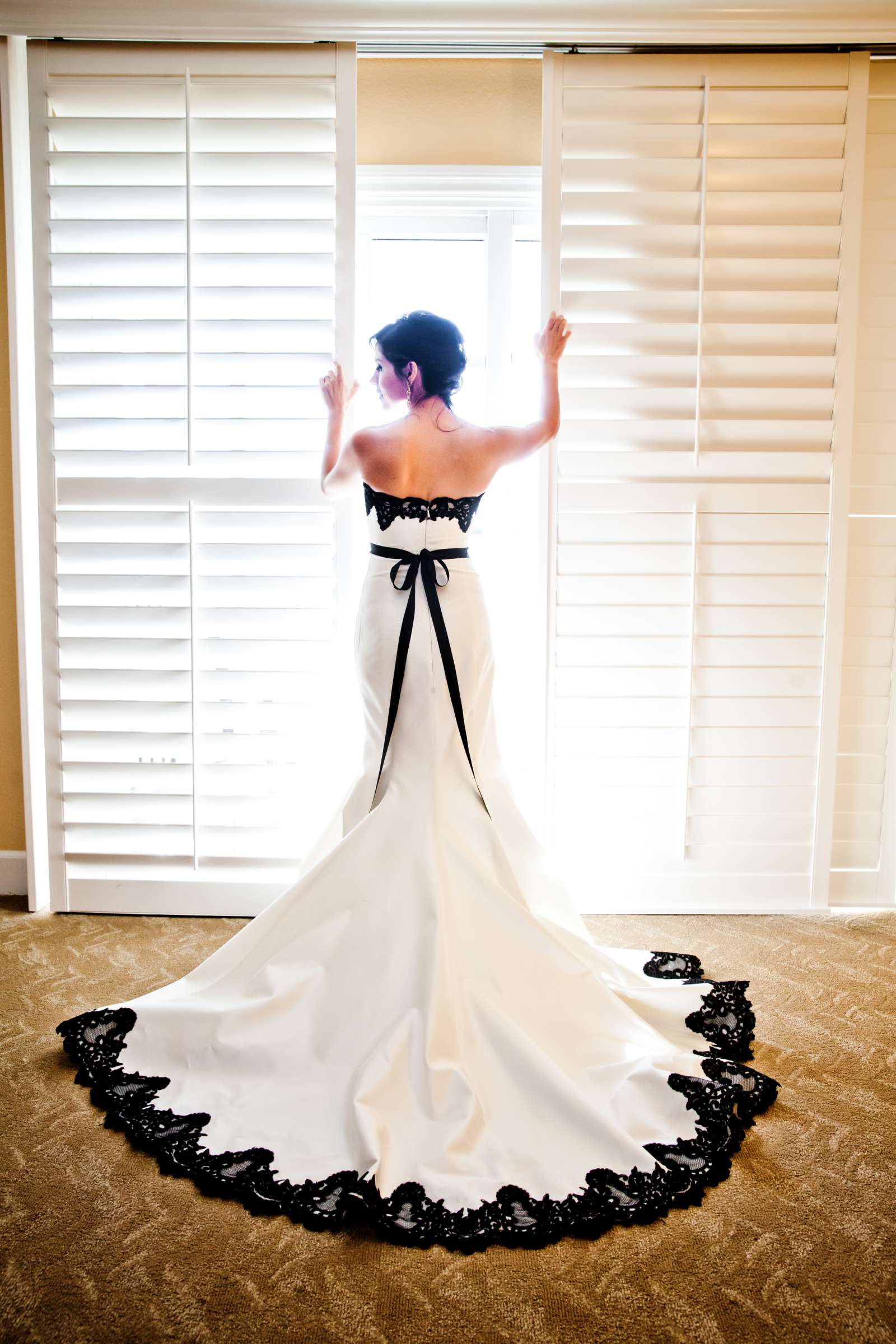 Wedding Dress at Carlsbad Inn Resort Wedding, Melissa and Javier Wedding Photo #137170 by True Photography