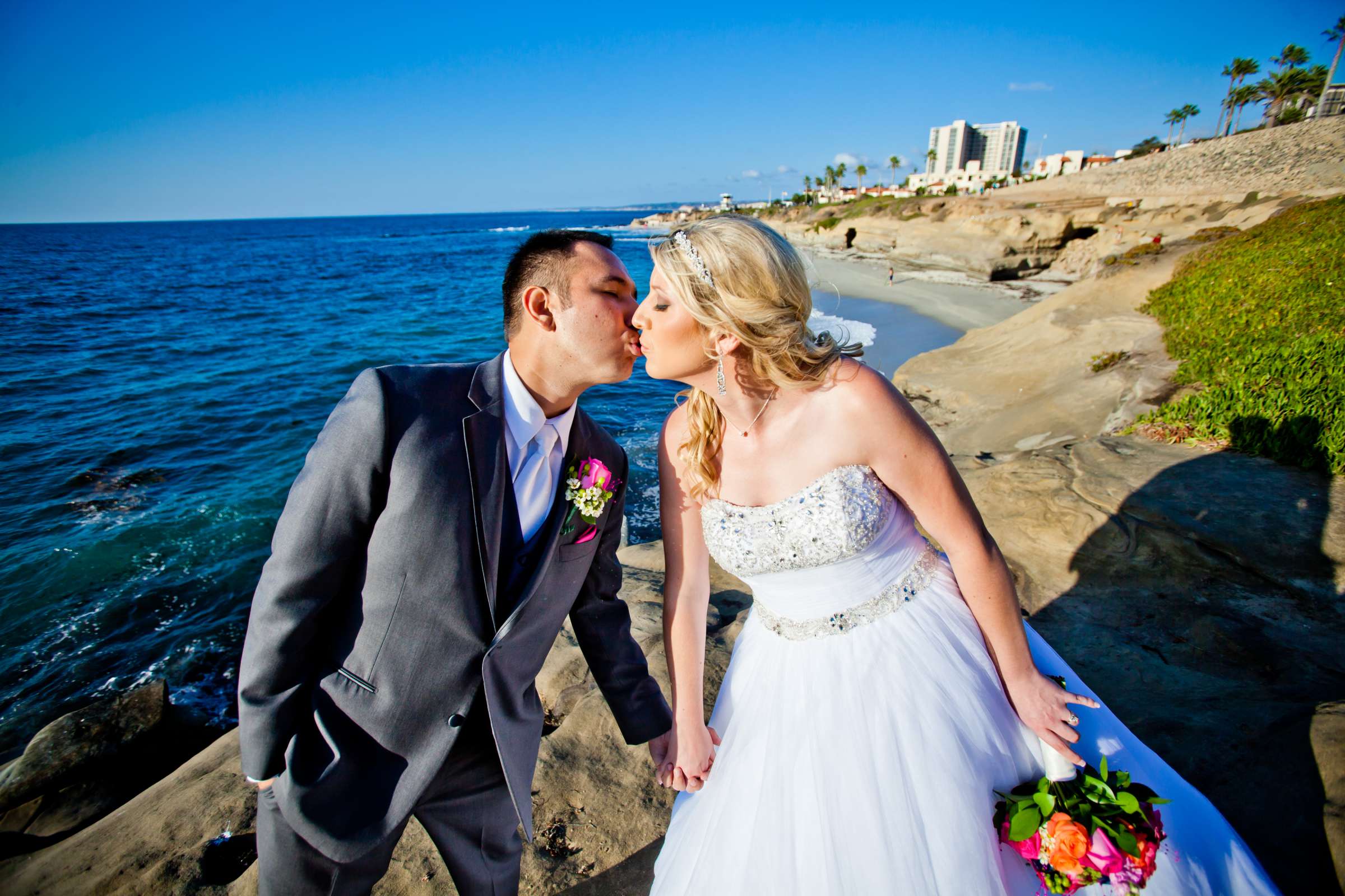 La Valencia Wedding coordinated by A Joy Forever Events, Jessica and Anthony Wedding Photo #7 by True Photography