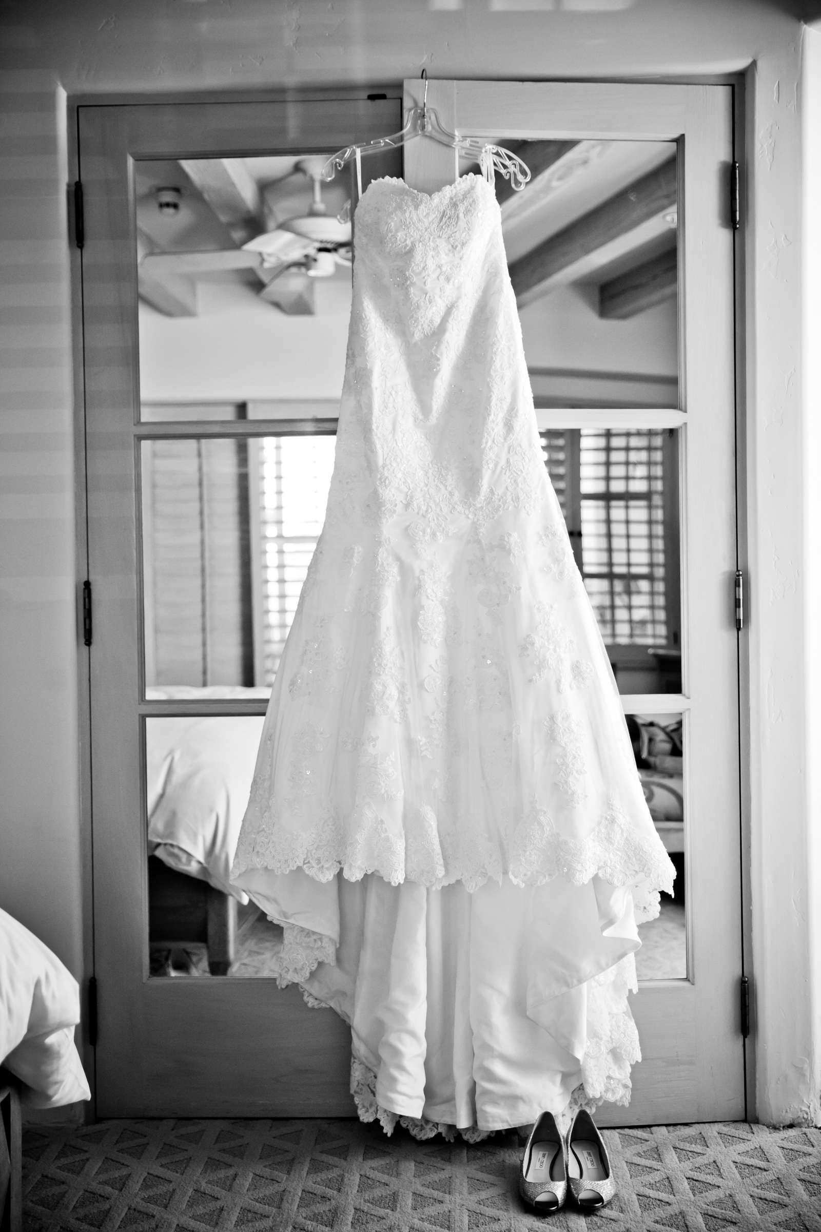 Wedding Dress at La Valencia Wedding, Jennifer and Clint Wedding Photo #137493 by True Photography