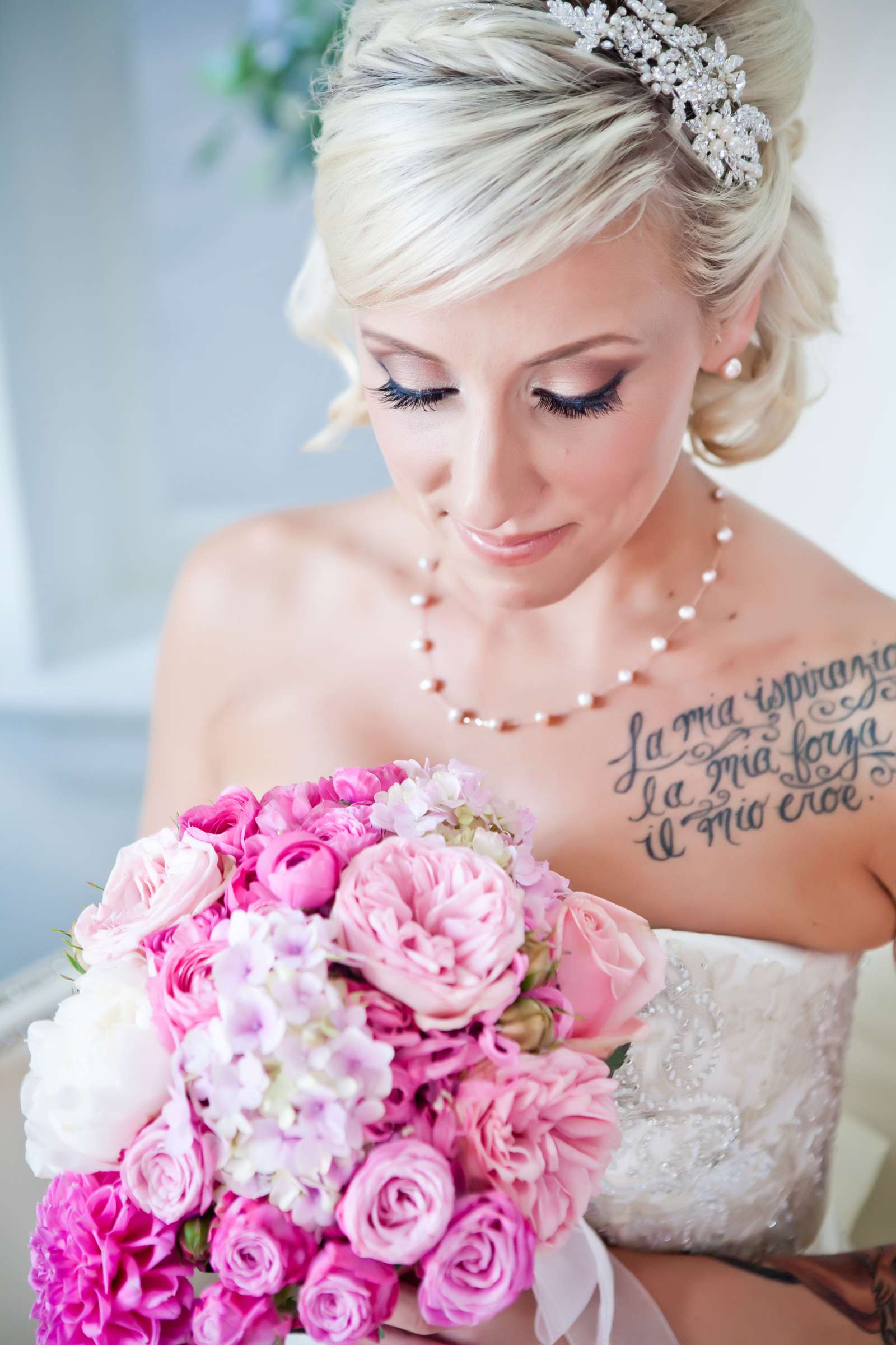Bouquet at Wedding coordinated by Creative Affairs Inc, Olivia and Trevor Wedding Photo #137547 by True Photography