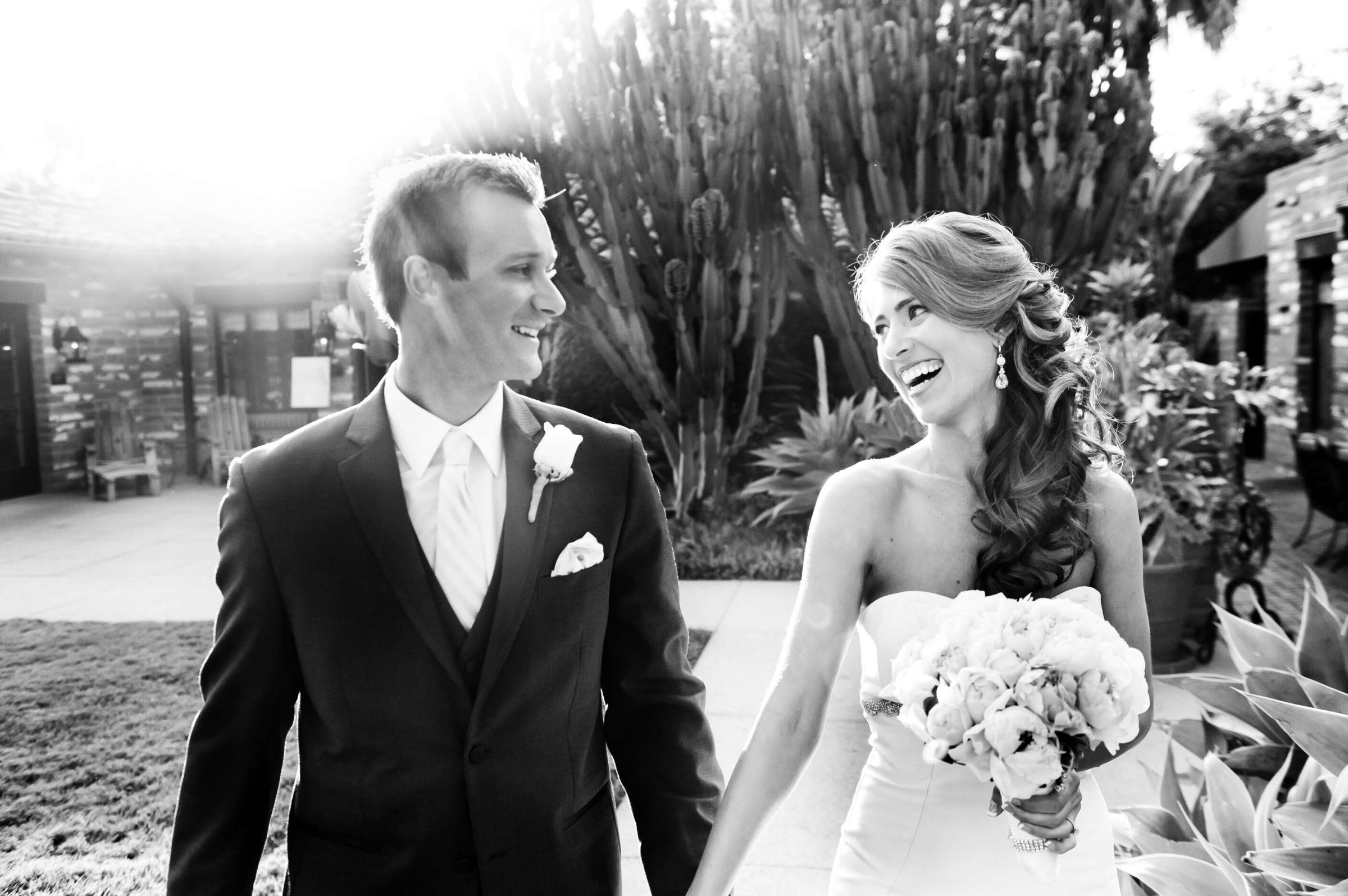 Black and White photo at Estancia Wedding coordinated by CBS Weddings, Kaslin and Andy Wedding Photo #3 by True Photography