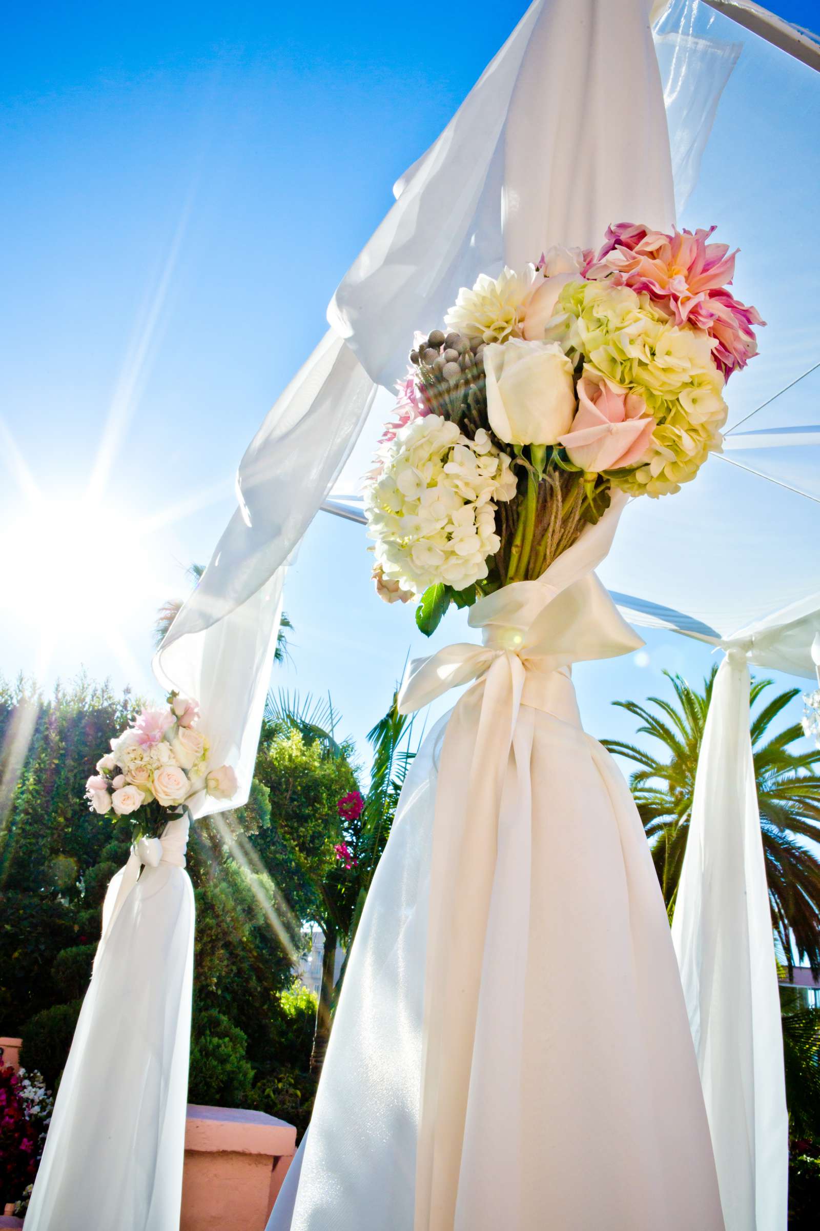 Flowers at La Valencia Wedding coordinated by Love Marks the Spot, Karin and Nick Wedding Photo #80 by True Photography