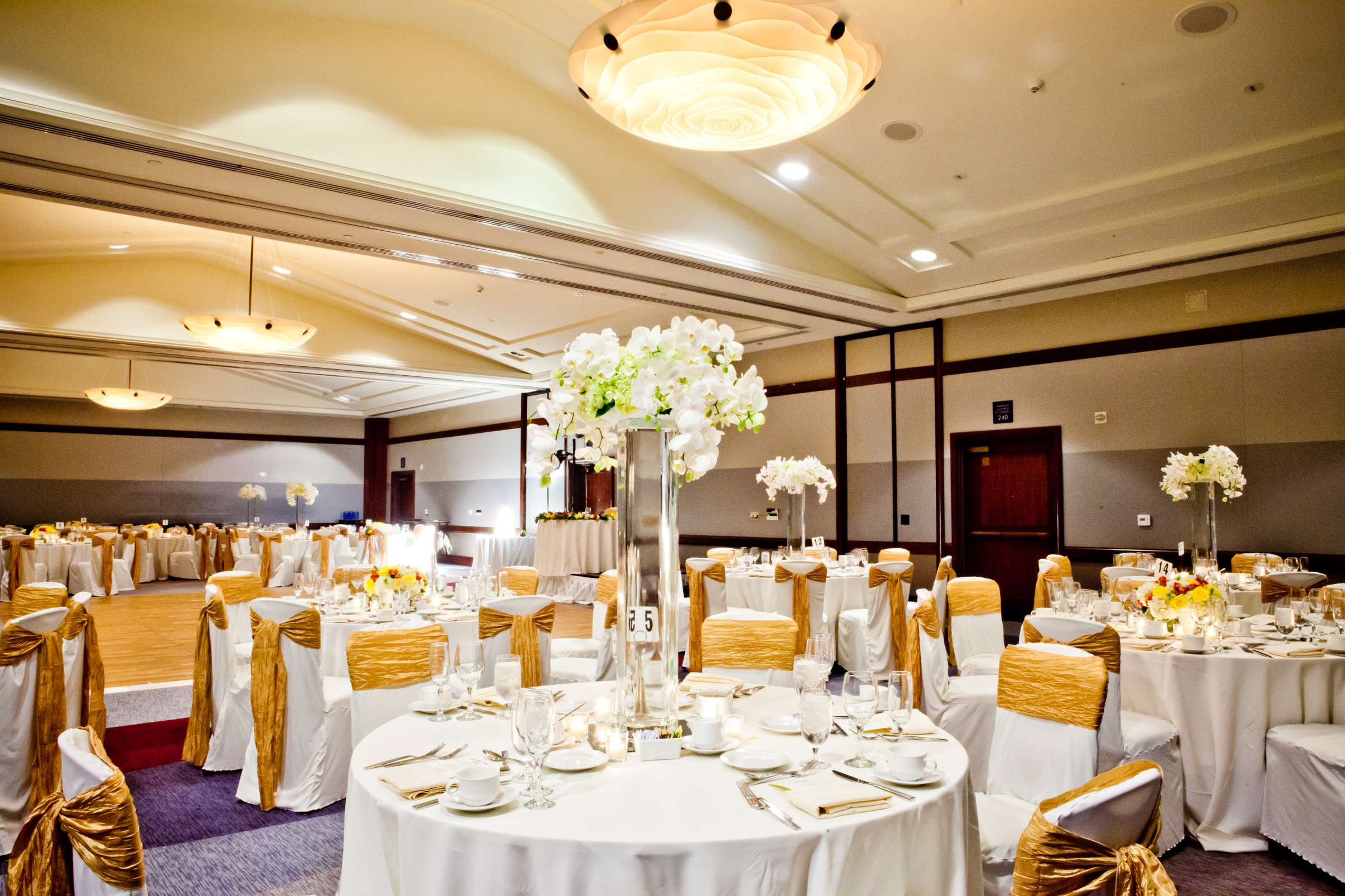 Table Shots at Hyatt Regency Mission Bay Wedding coordinated by Amy June Weddings & Events, Rachel and Alexander Wedding Photo #31 by True Photography