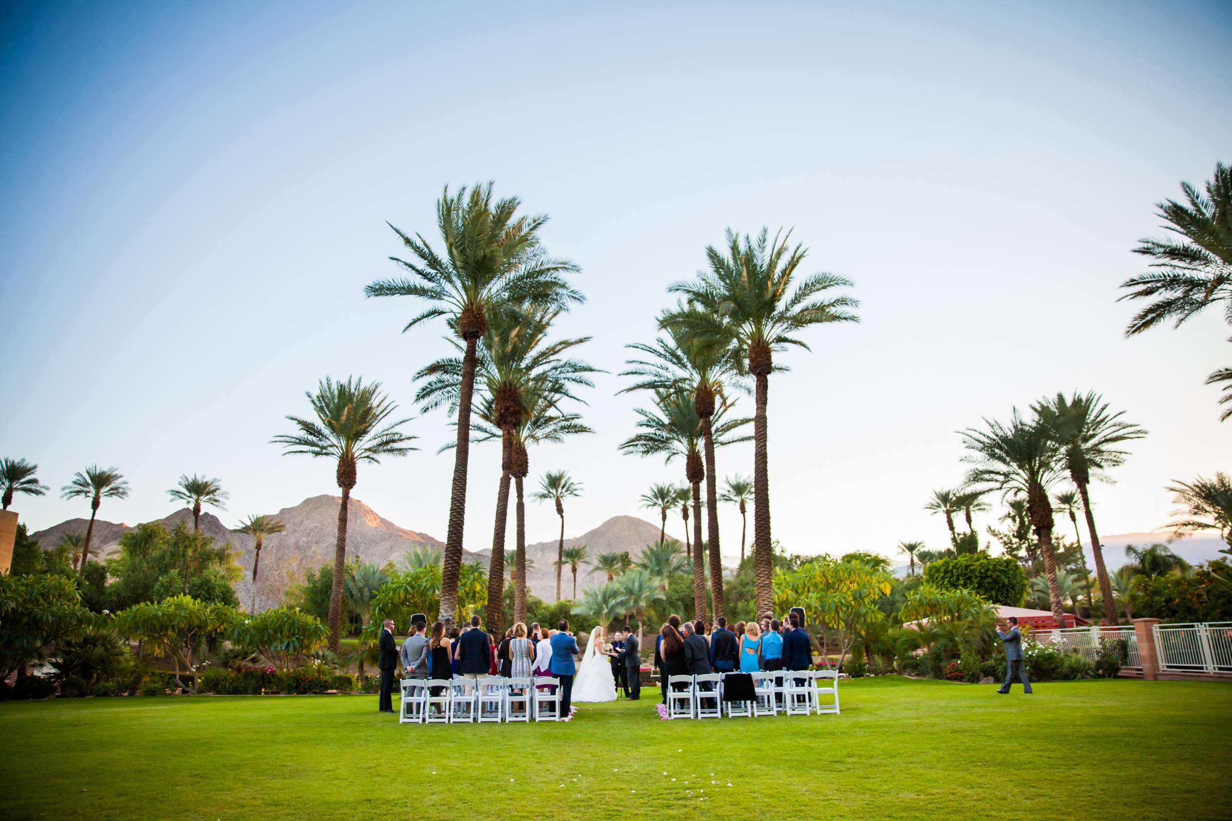 Ceremony at Renaissance Indian Wells Resort & Spa Wedding, Jenna and Spencer Wedding Photo #9 by True Photography
