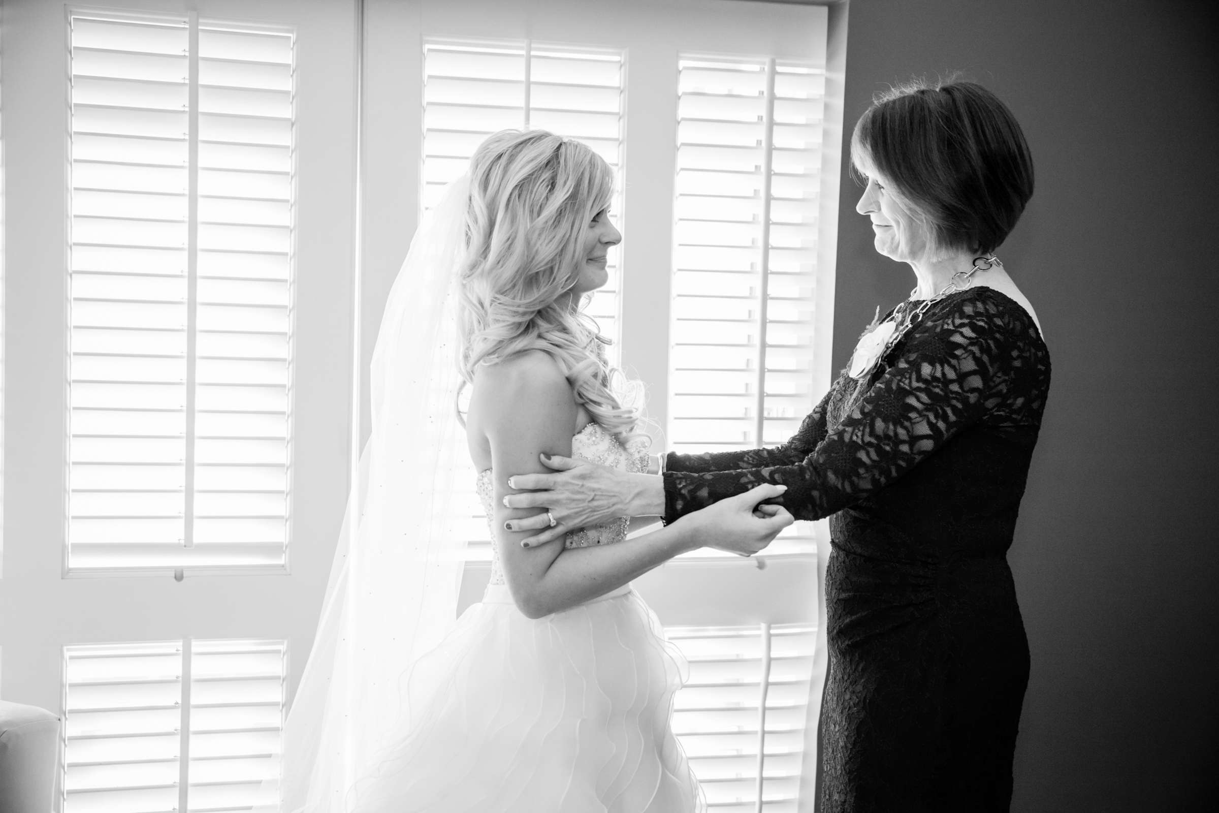 Black and White photo at Renaissance Indian Wells Resort & Spa Wedding, Jenna and Spencer Wedding Photo #18 by True Photography