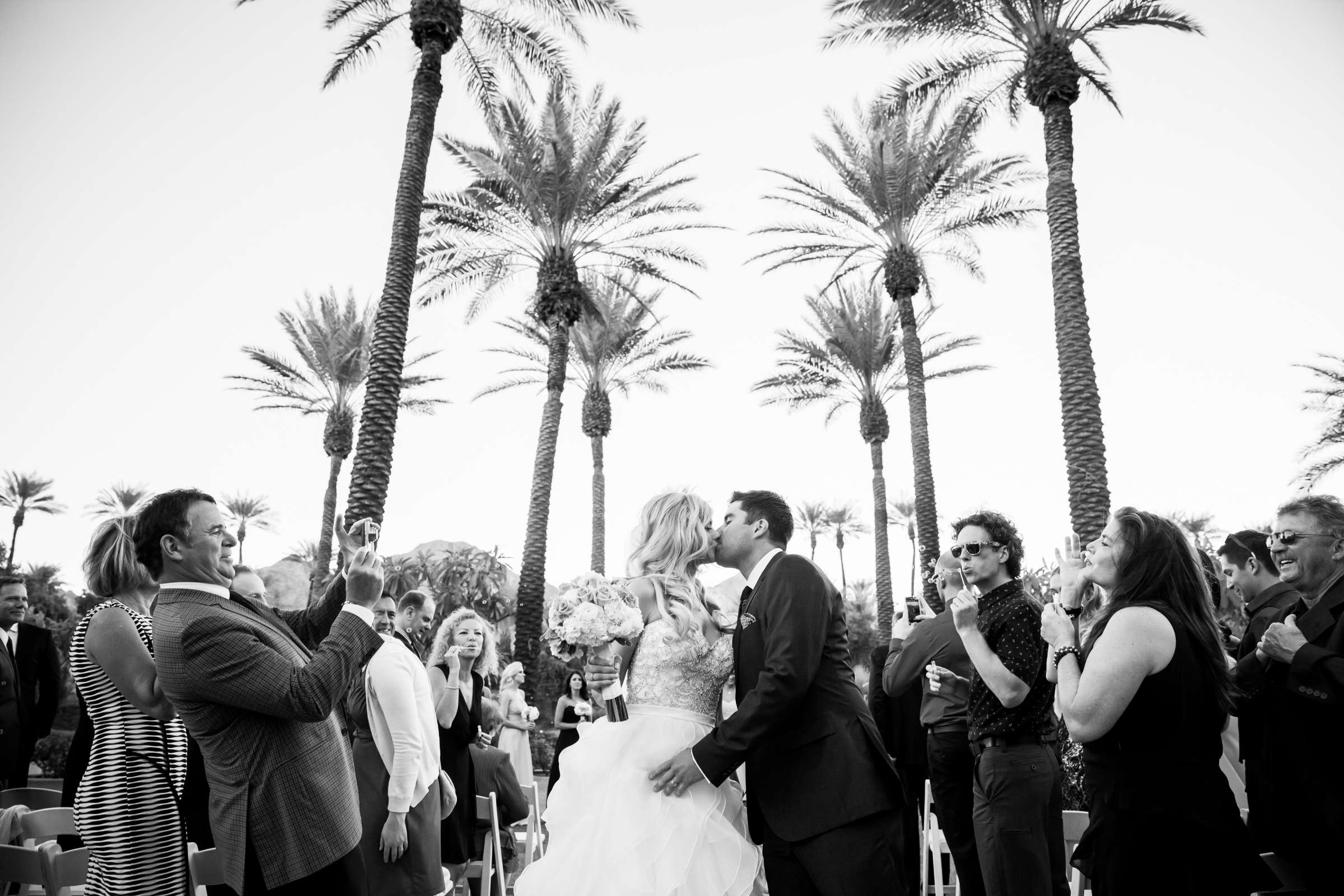 Ceremony at Renaissance Indian Wells Resort & Spa Wedding, Jenna and Spencer Wedding Photo #38 by True Photography