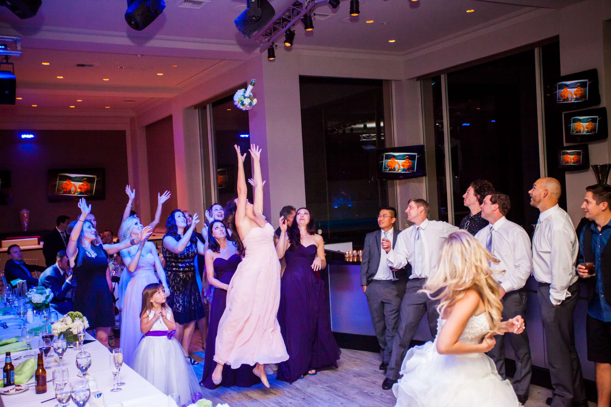 Bouquet and Garter Toss at Renaissance Indian Wells Resort & Spa Wedding, Jenna and Spencer Wedding Photo #49 by True Photography