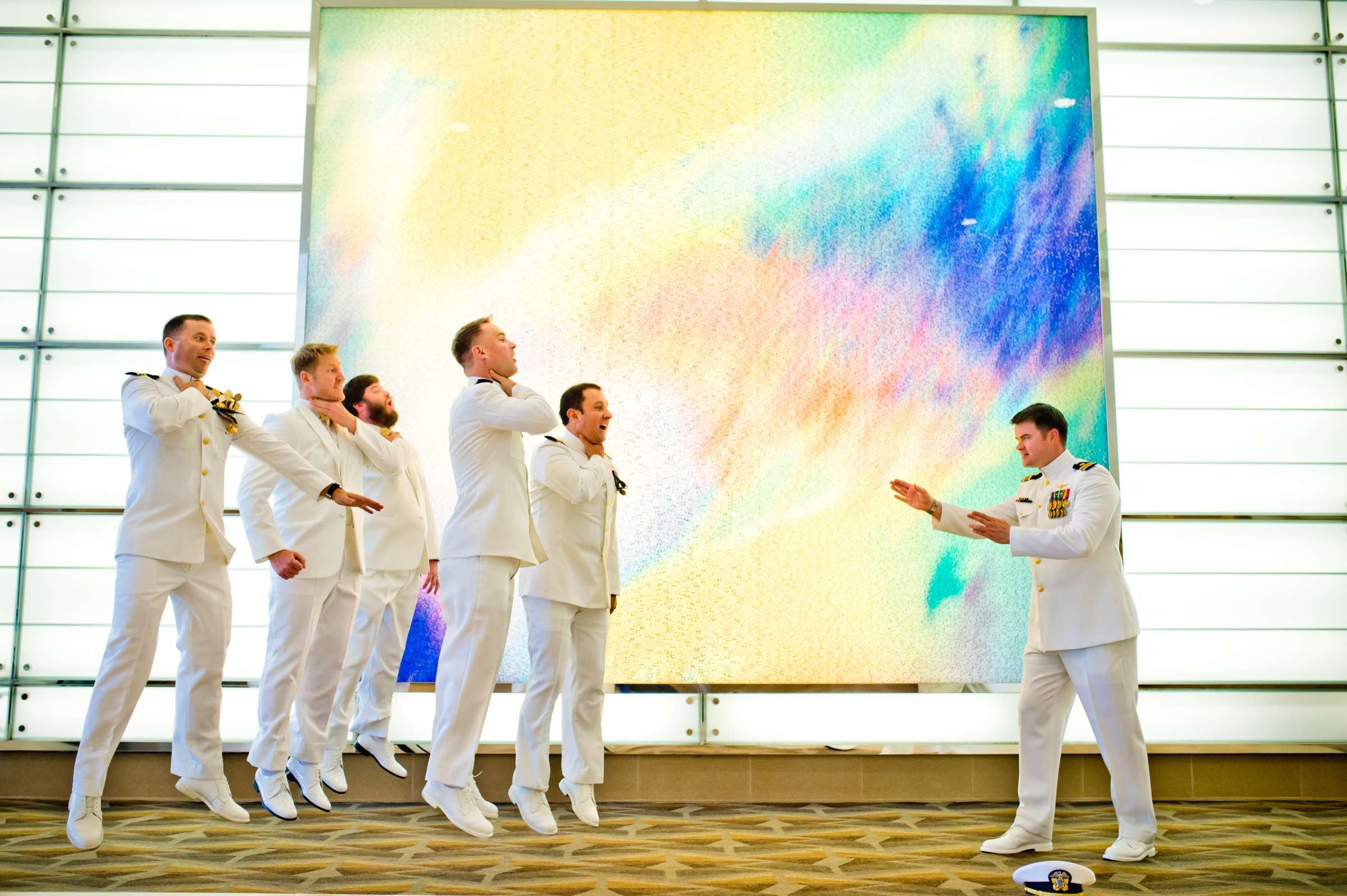 Groomsmen at The Ultimate Skybox Wedding, Hannah and Patrick Wedding Photo #140378 by True Photography