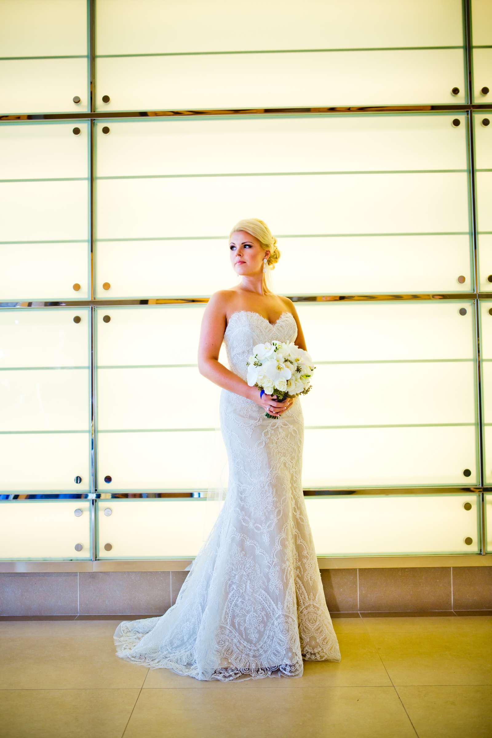 Bride at The Ultimate Skybox Wedding, Hannah and Patrick Wedding Photo #140404 by True Photography